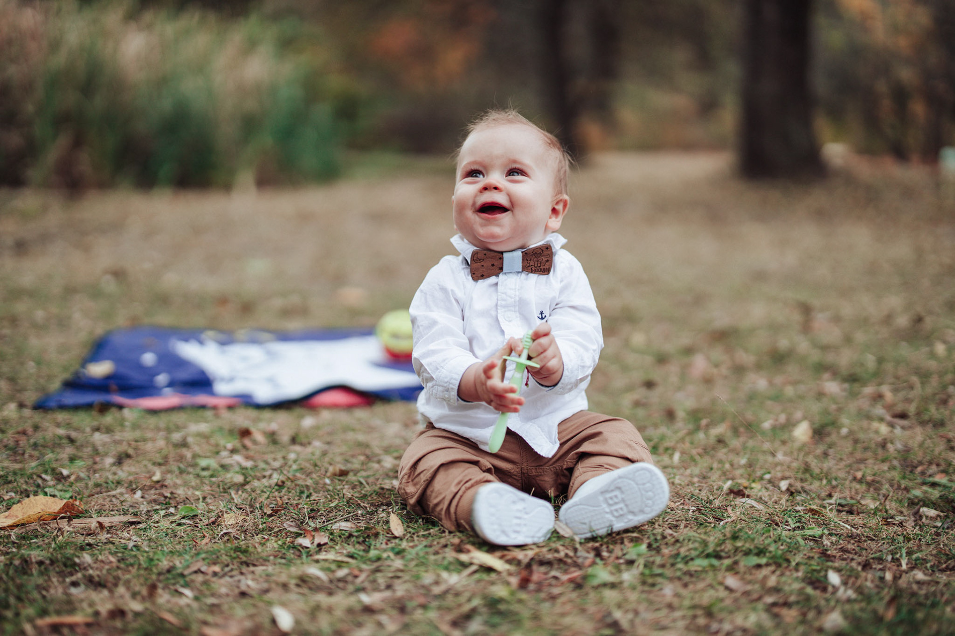 Детска снимка с усмивка
