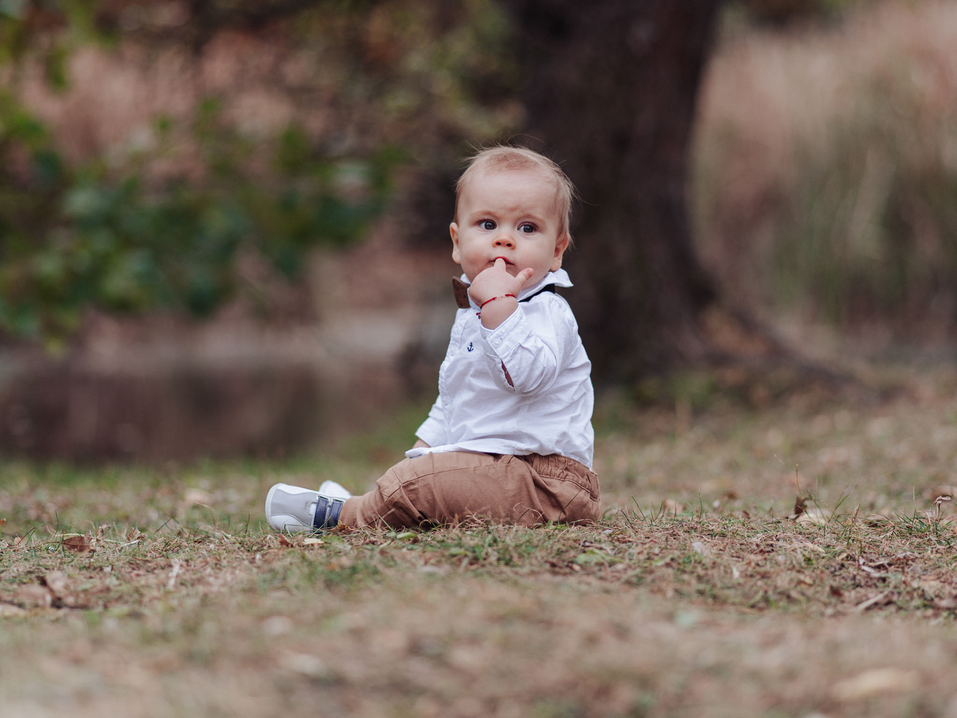 Детска фотография на озадачения Божидар