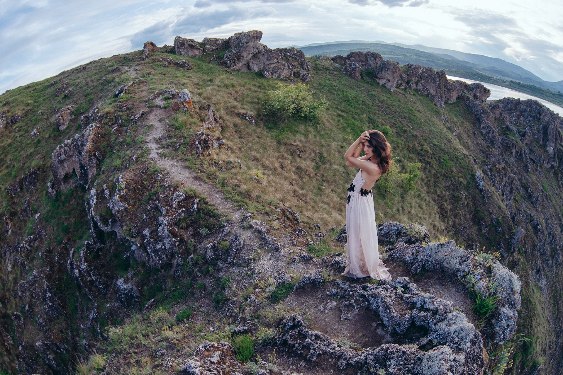 Портретна фотография с фишай обектив