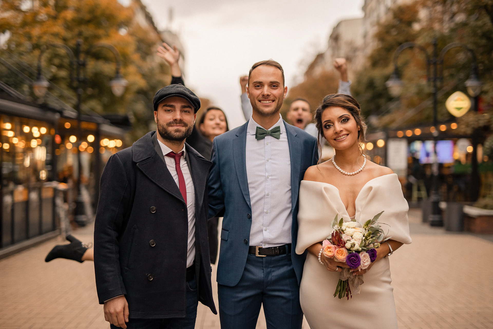Снимка с приятели на Витошка