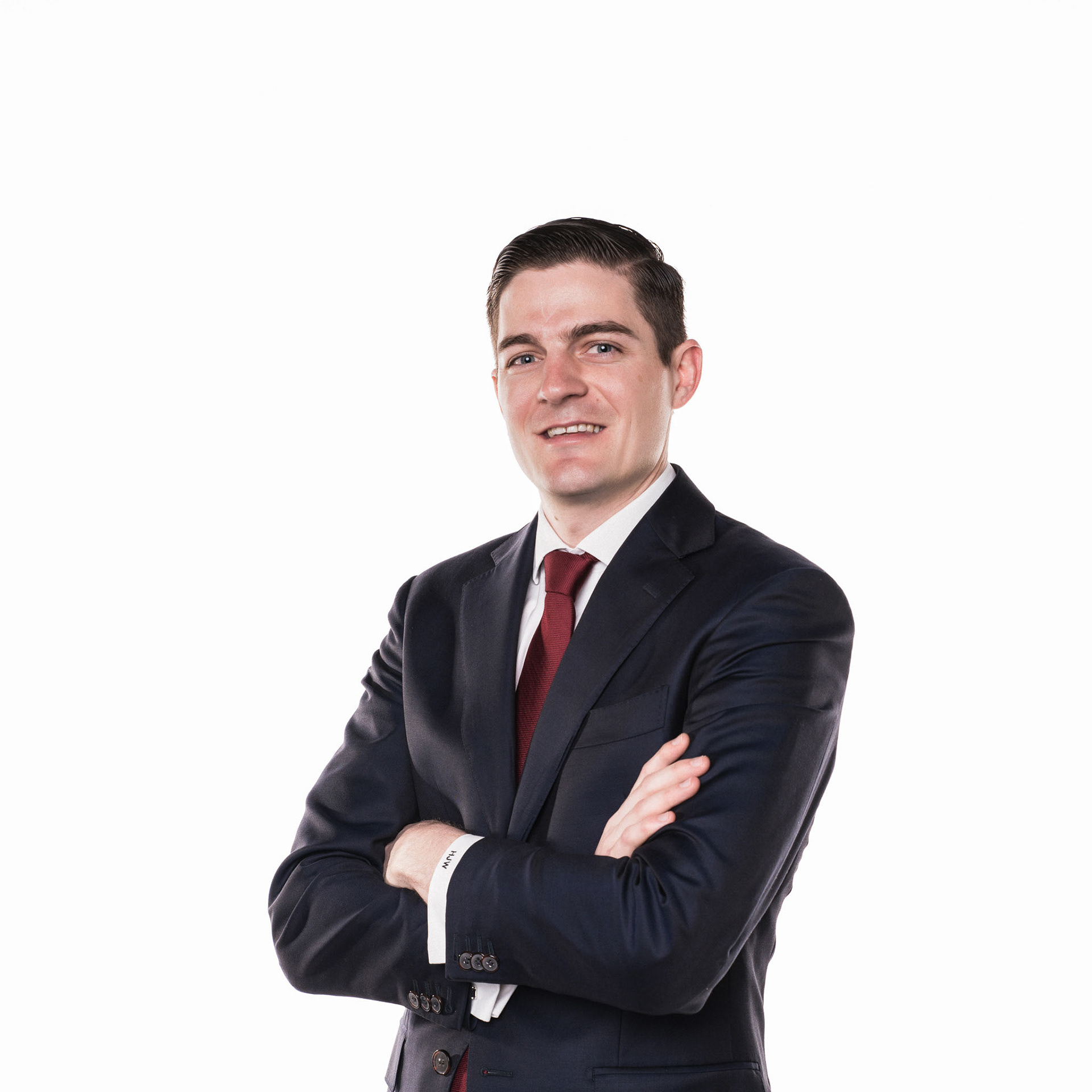 Корпоративен портерт на бял фон