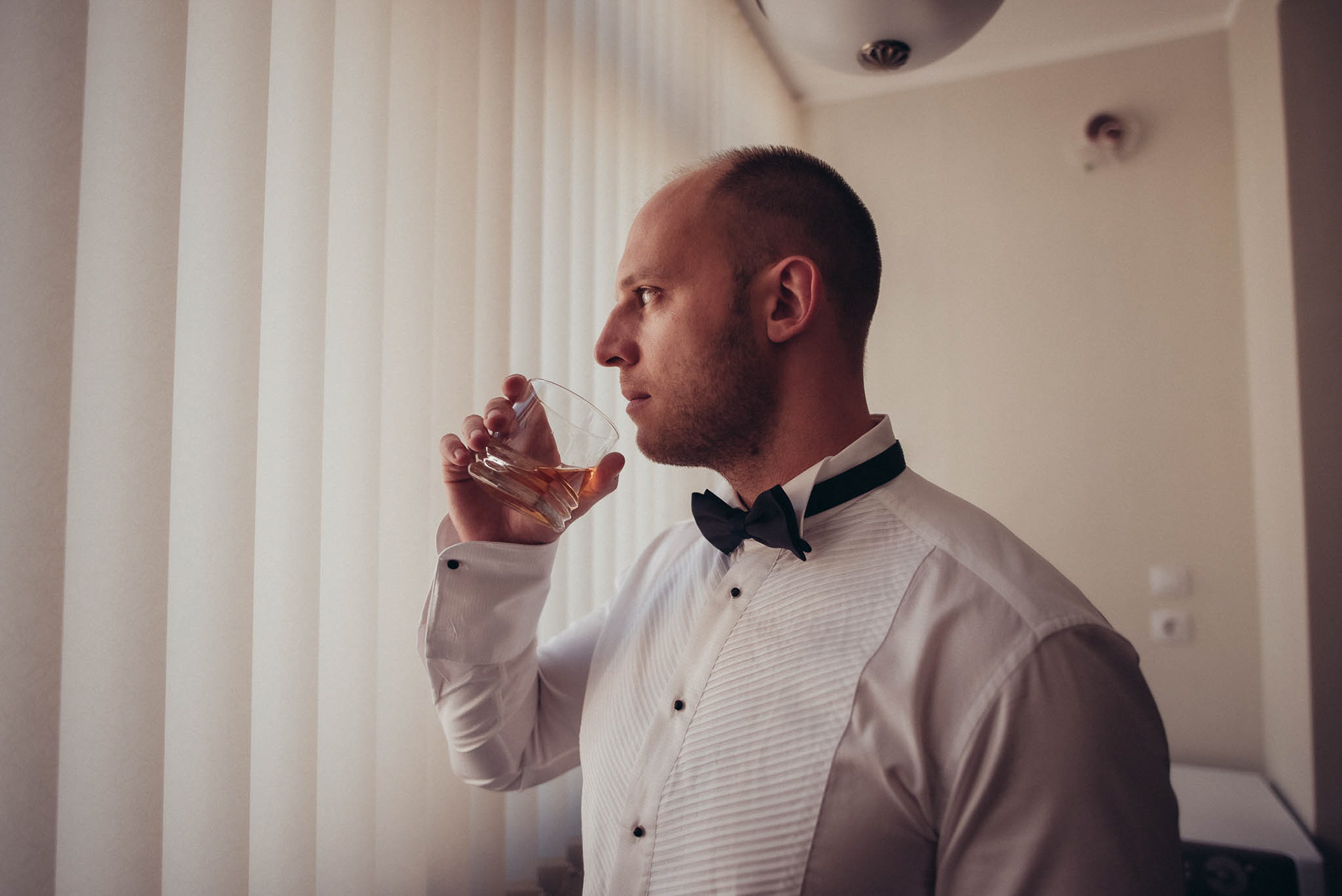 Младоженеца преди срещата с булката