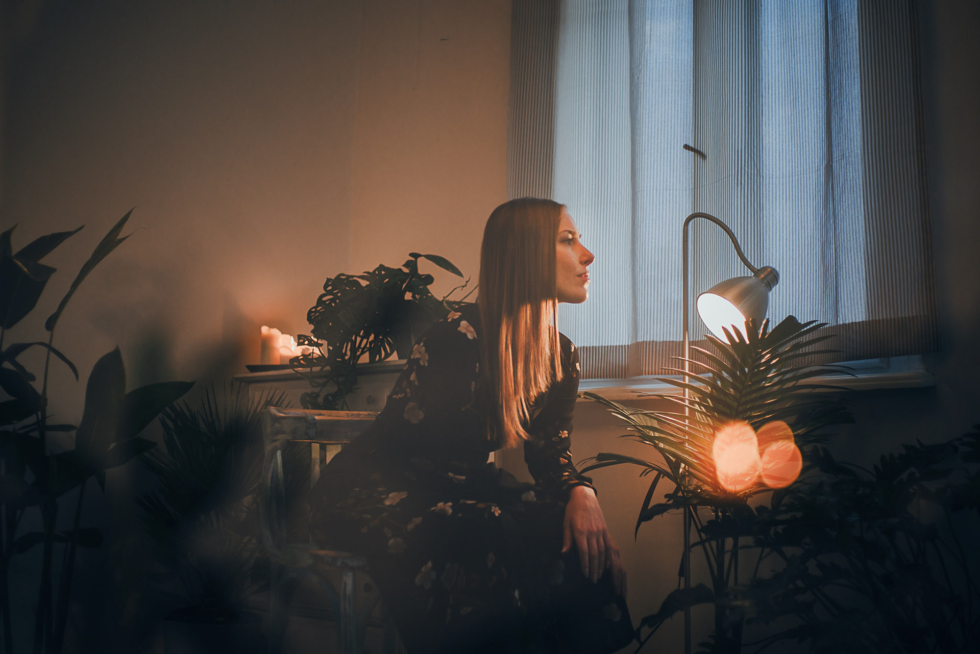 Художествена портретна фотография на Петя