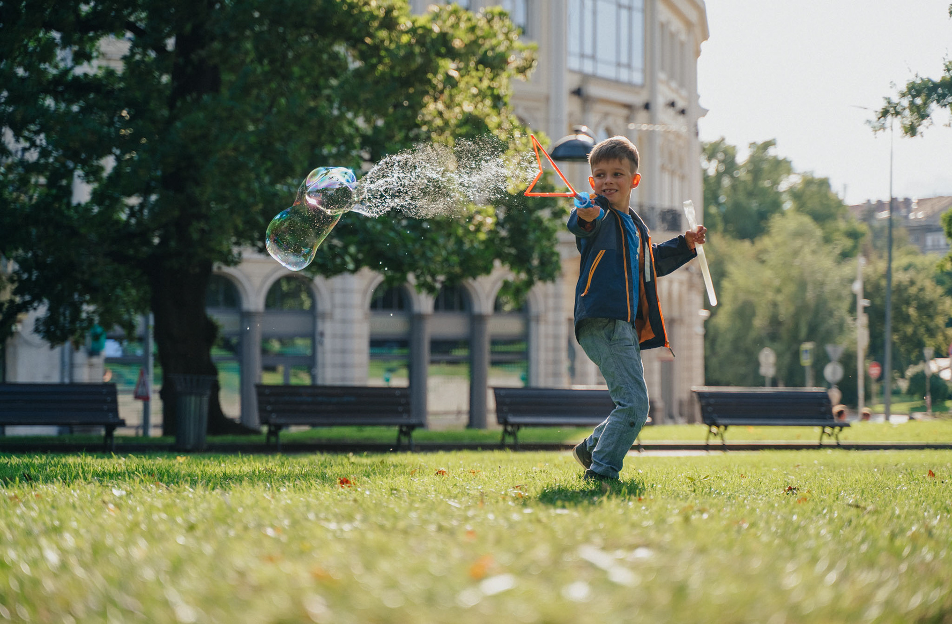 Дете по време на игра 