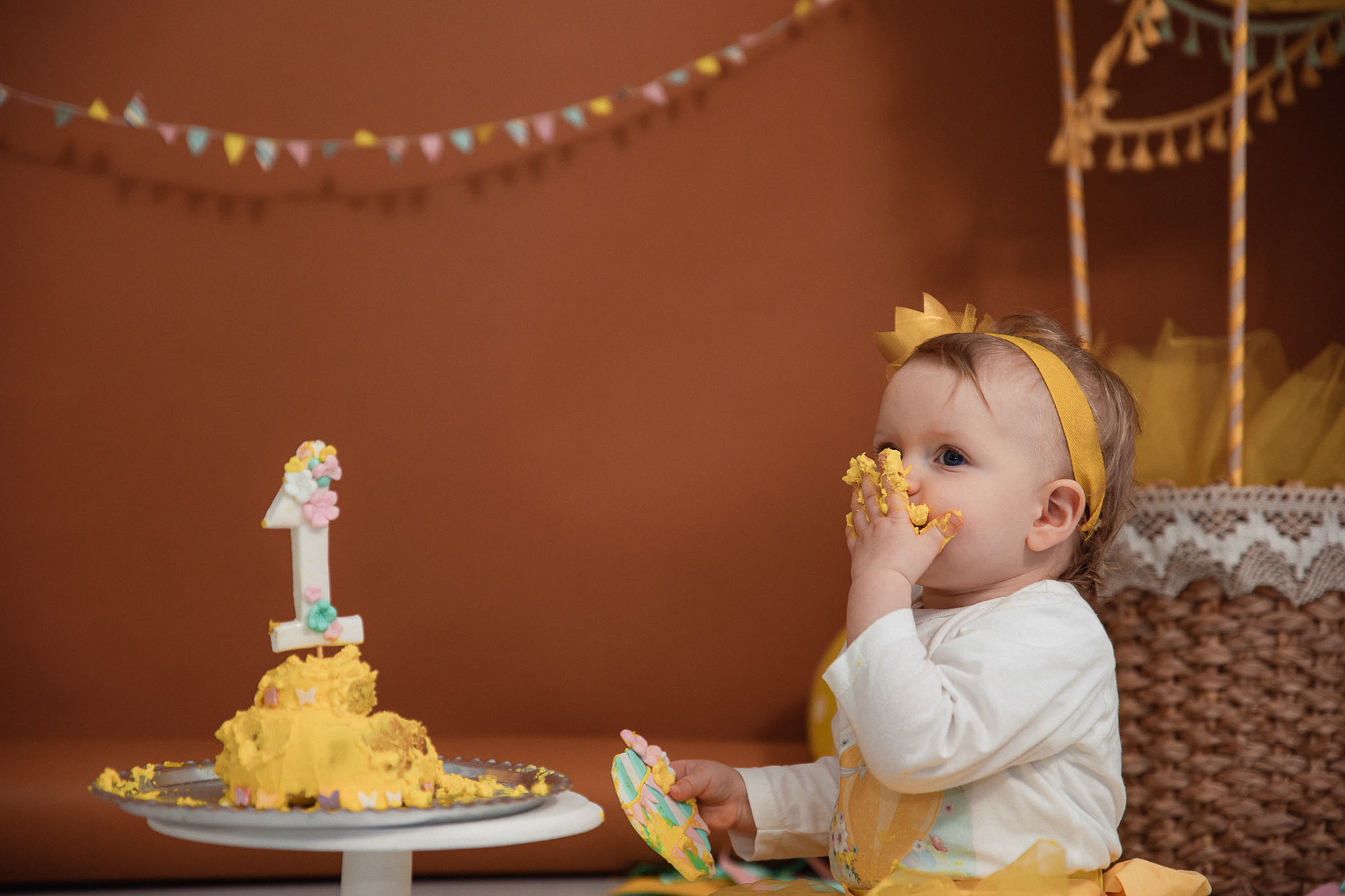 Smash cake фотосесия
