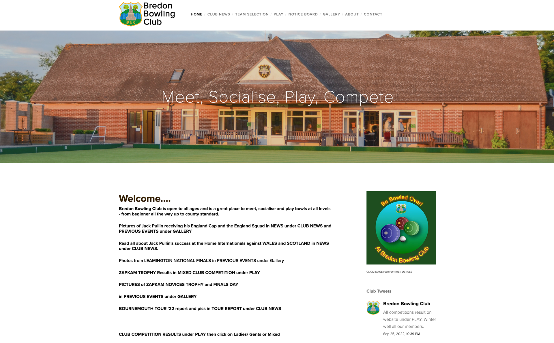 Just the Basics Customer Review - Bredon Bowling Club