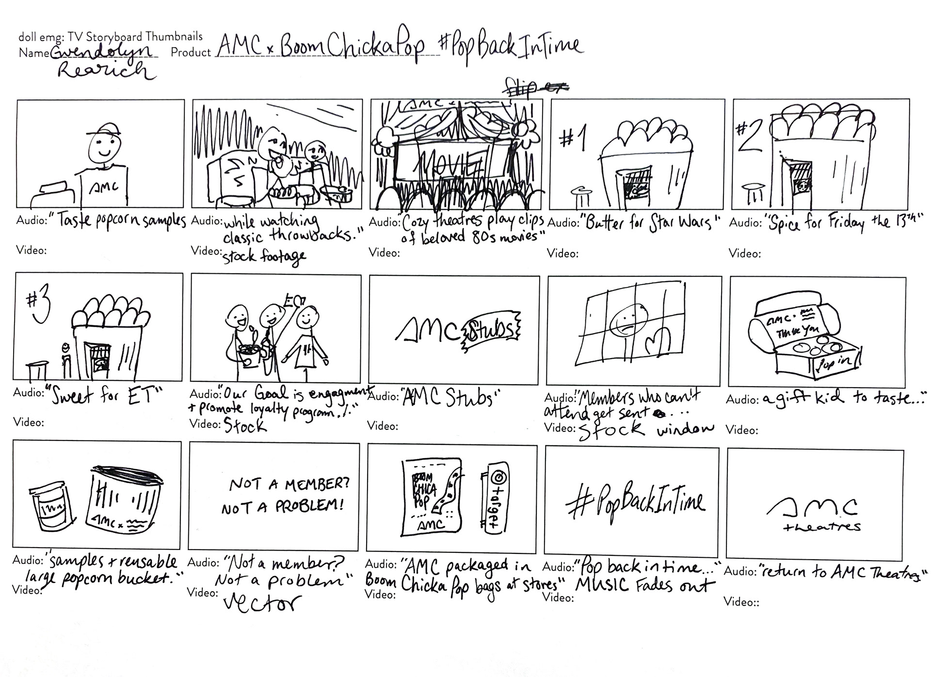 Commercial Storyboard 3