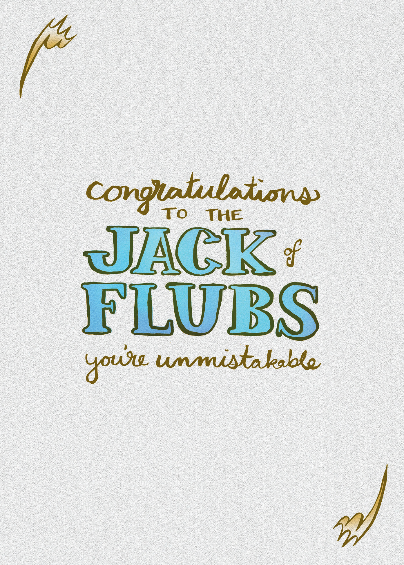 Inside of Jack Card