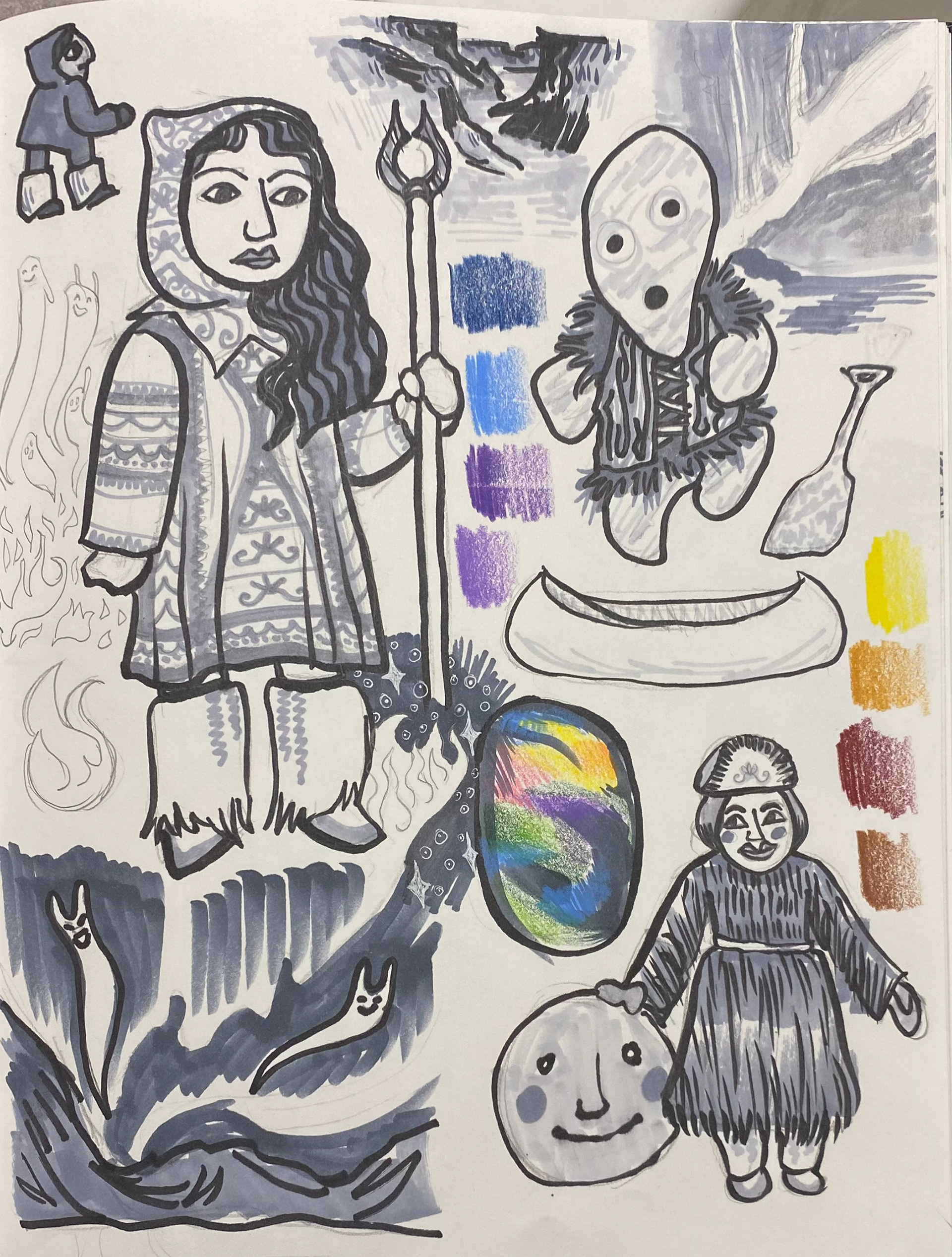 Visual Style Concept Page