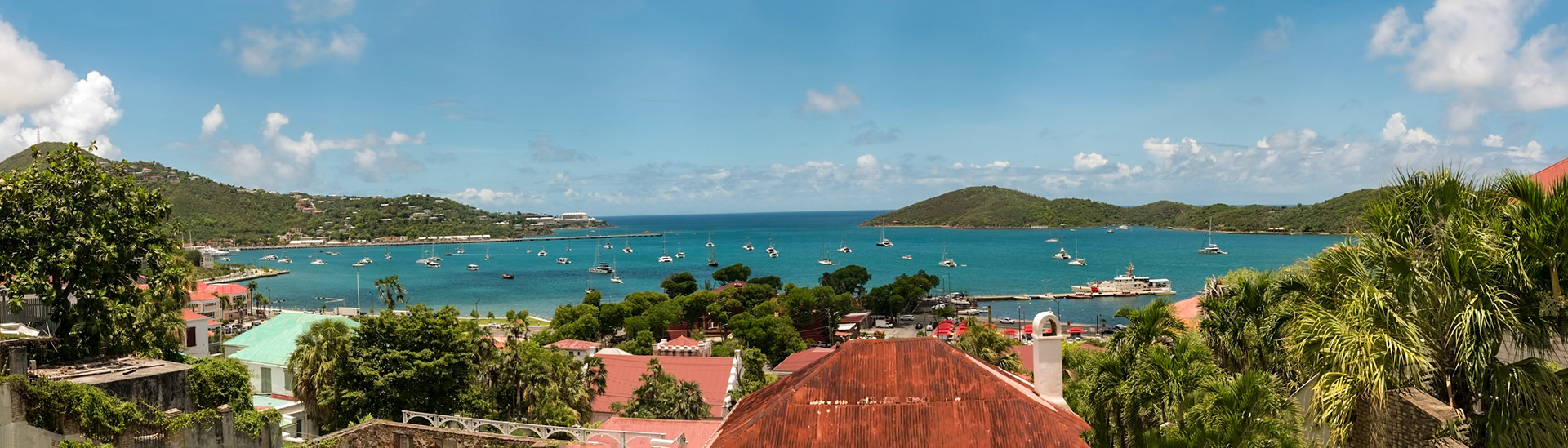 Long Bay and Charlotte Amalie