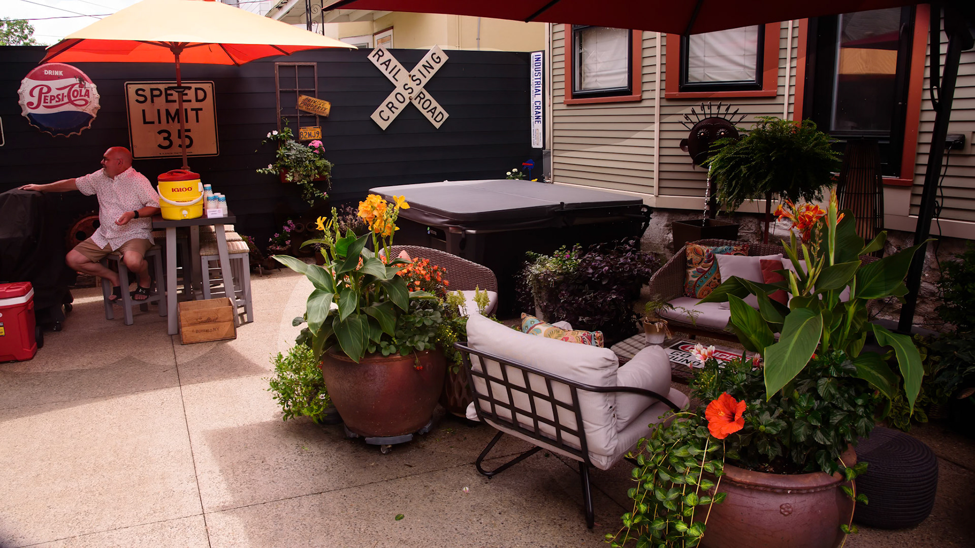 Todd and Zoe's Getaway Garden