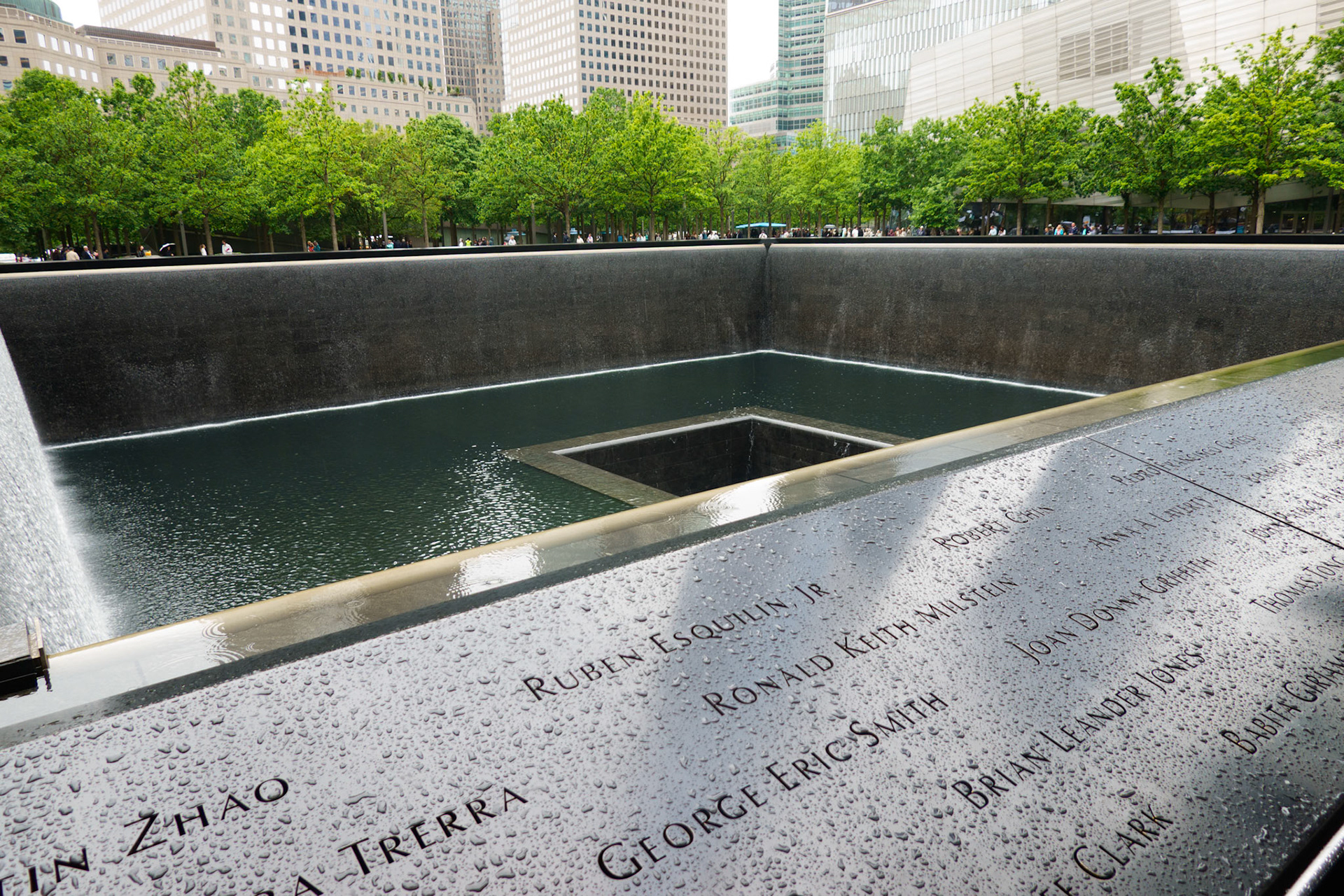 9/11 Memorial Pool South Tower