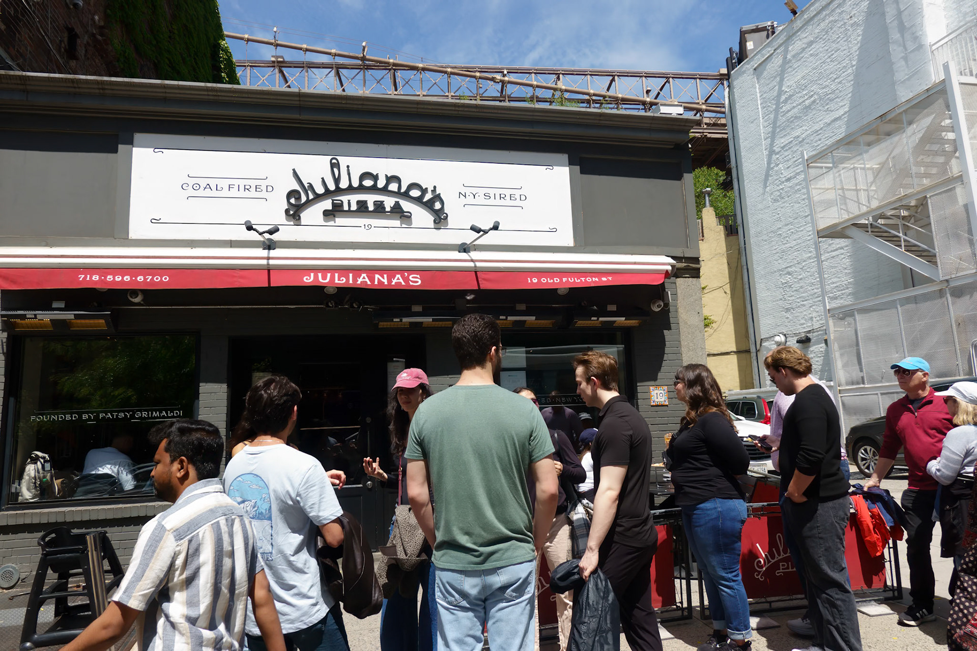 DUMBO and Juliana's Famous Pizza