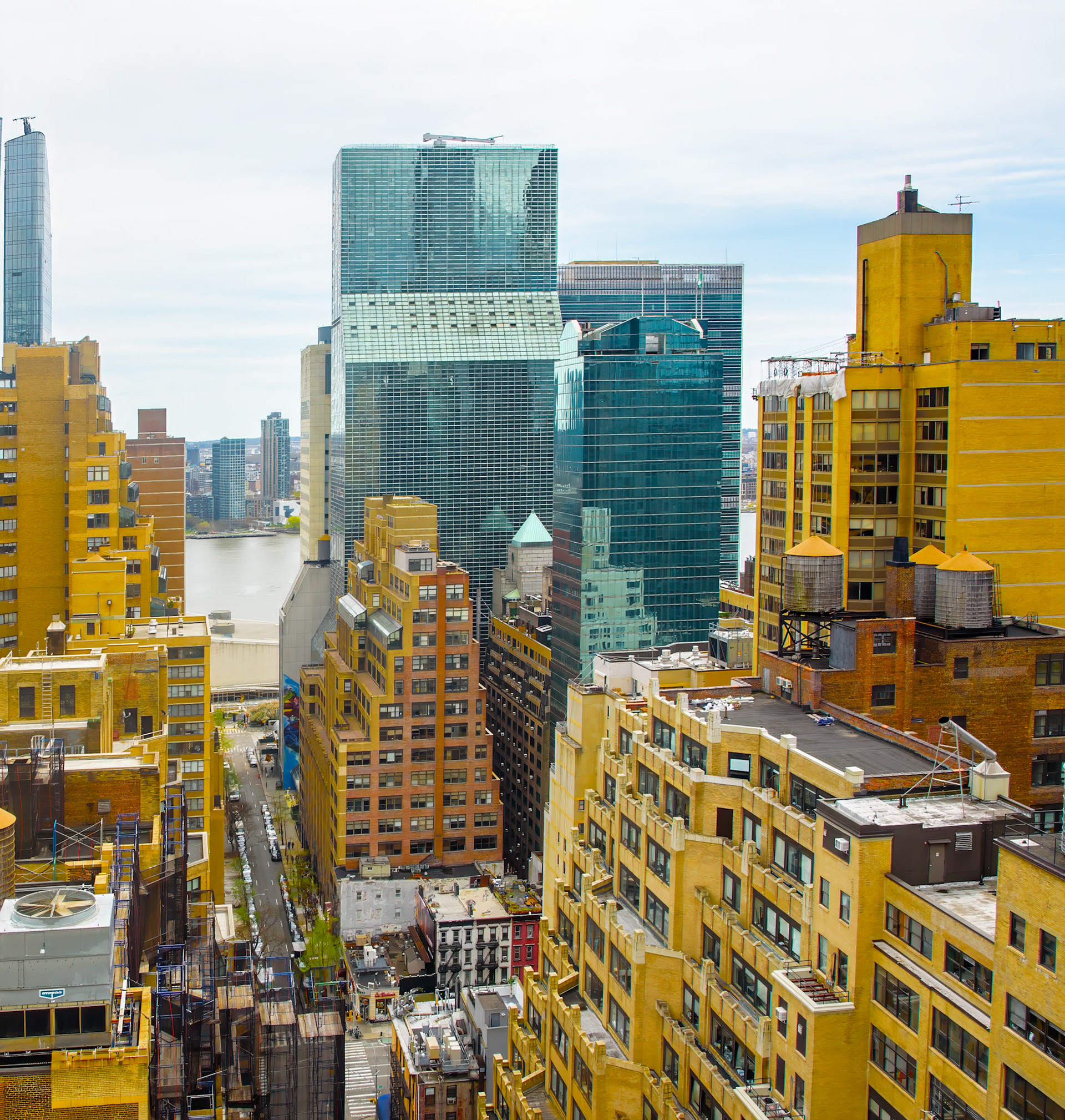 45th Street to the East River