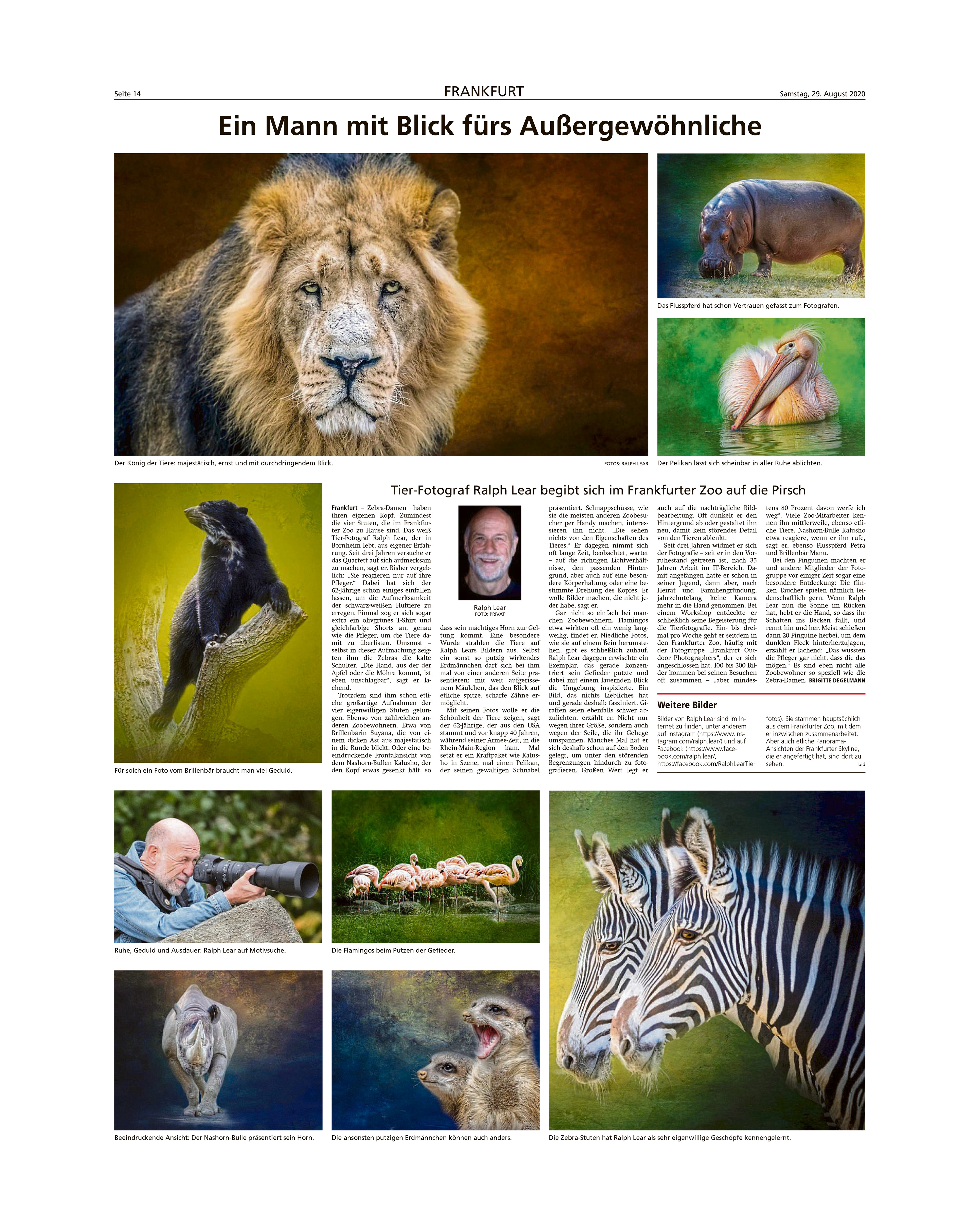 Frankfurt Neue Presse 29.08.2020