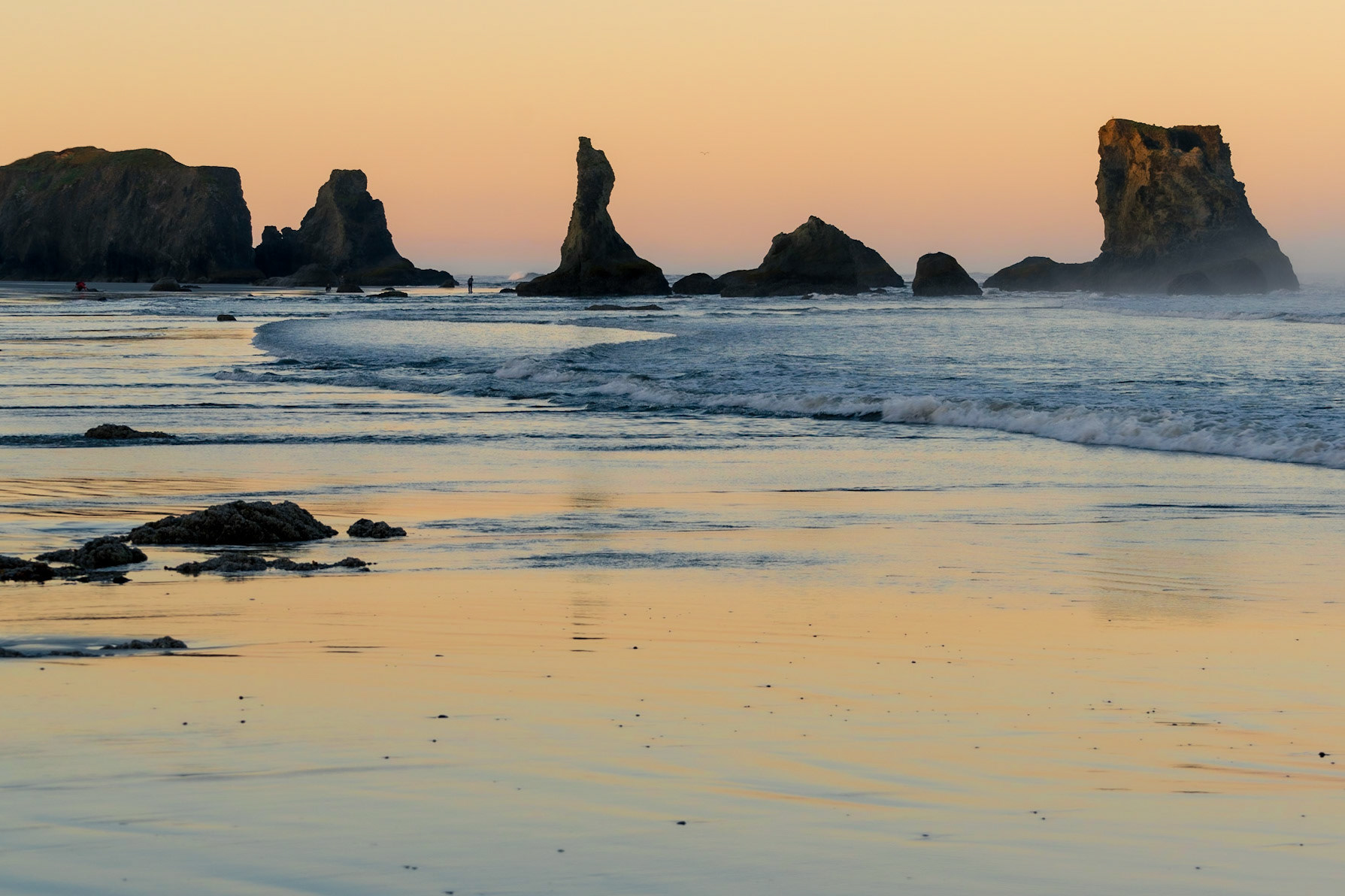 Sunrise, Bandon Beach, OR.
