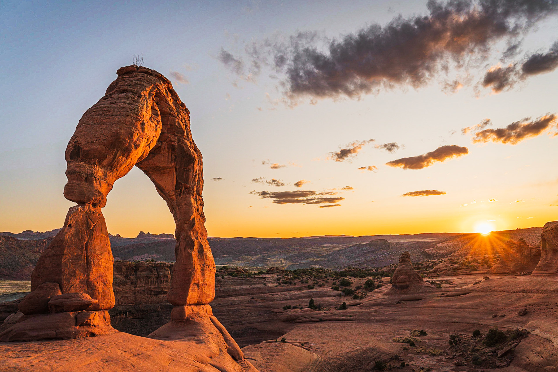 Delicate Arch.  Arches National Park.