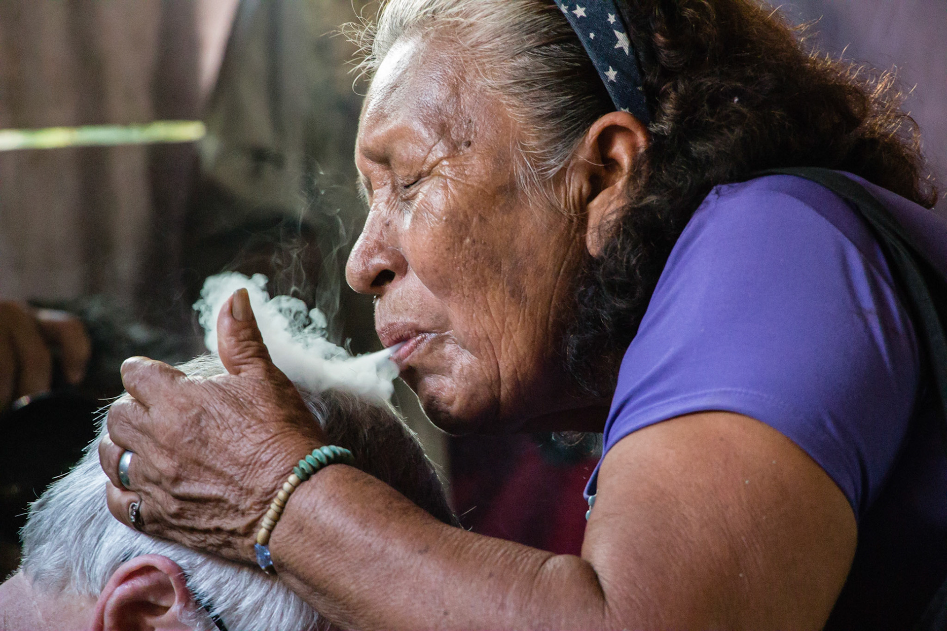 Medicine on the river. Amazon, Peru.
