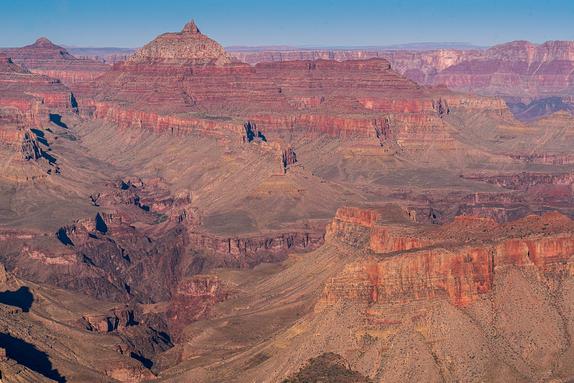 Vista from Desert View Drive.  Grand Canyon, AZ.