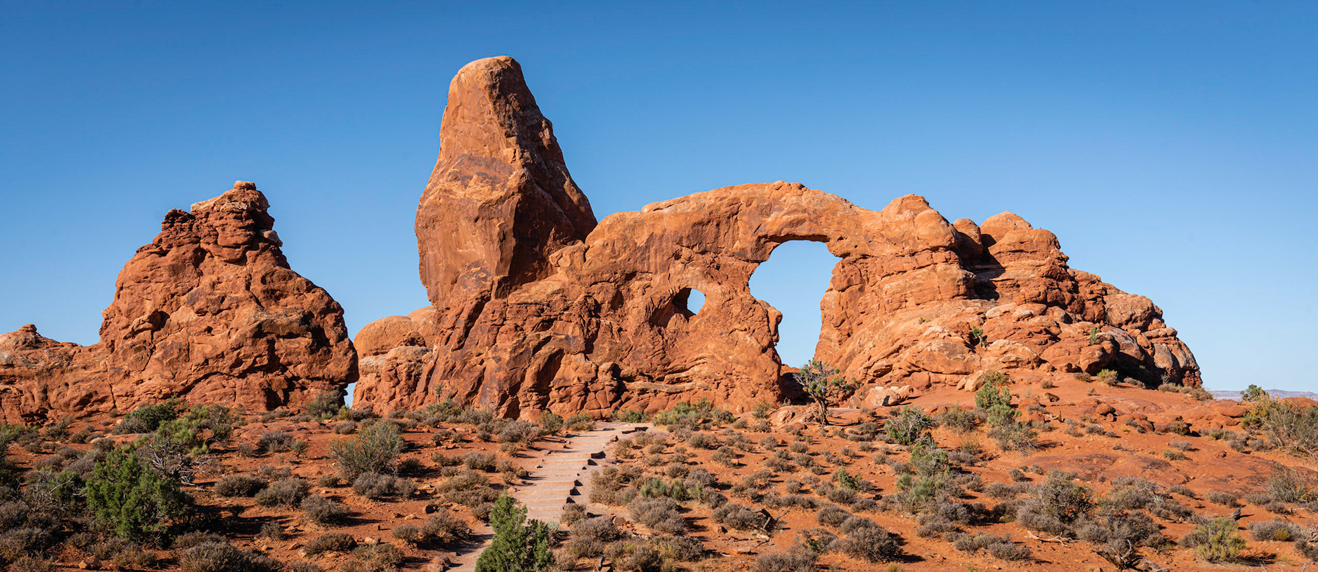 Turret Arch.  Arches National Park.