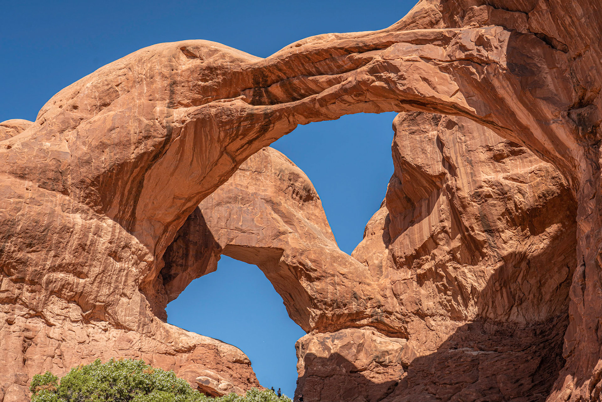 Double Arch.  Arches National Park.