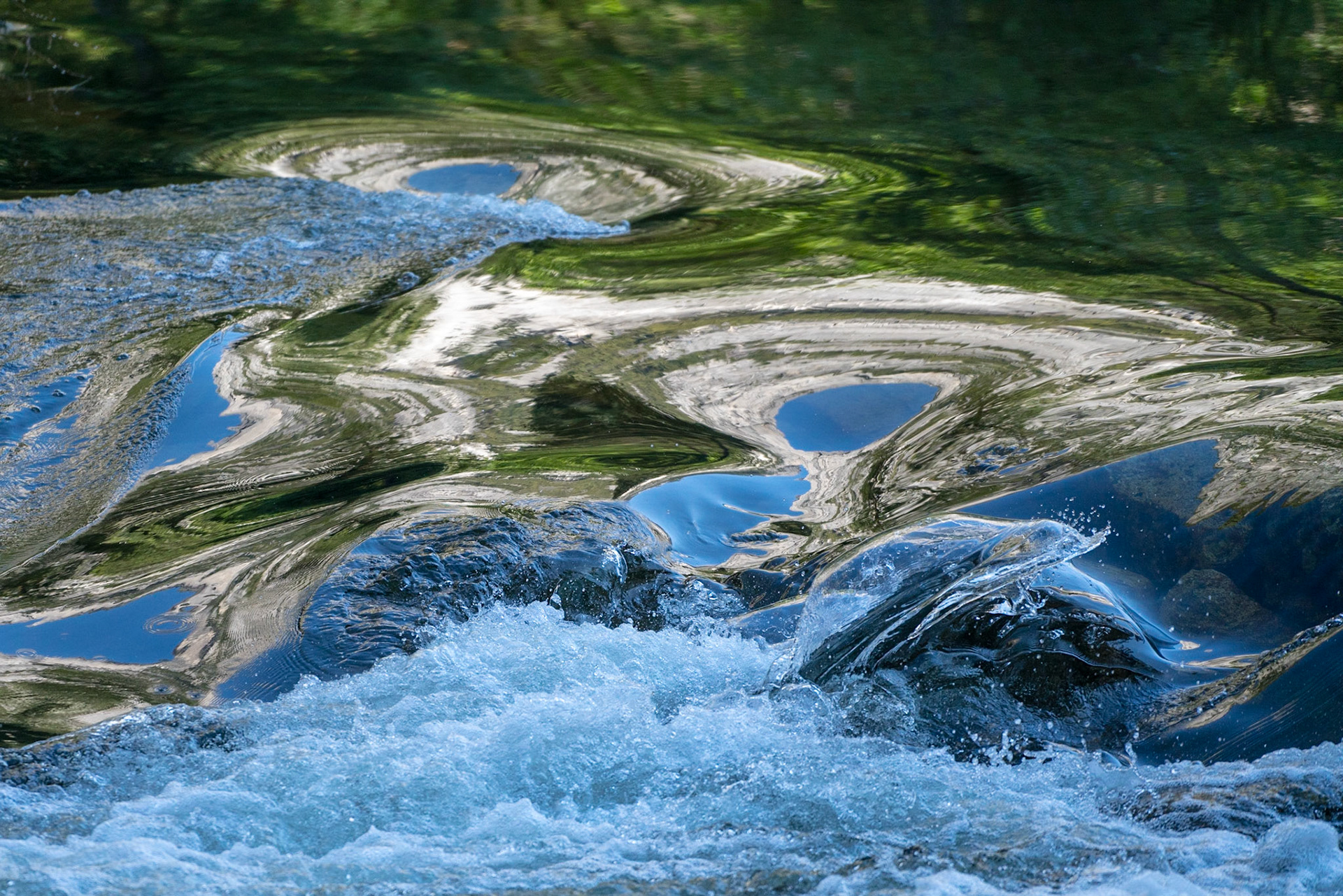 Mirror Lake Trail.  Yosemite.