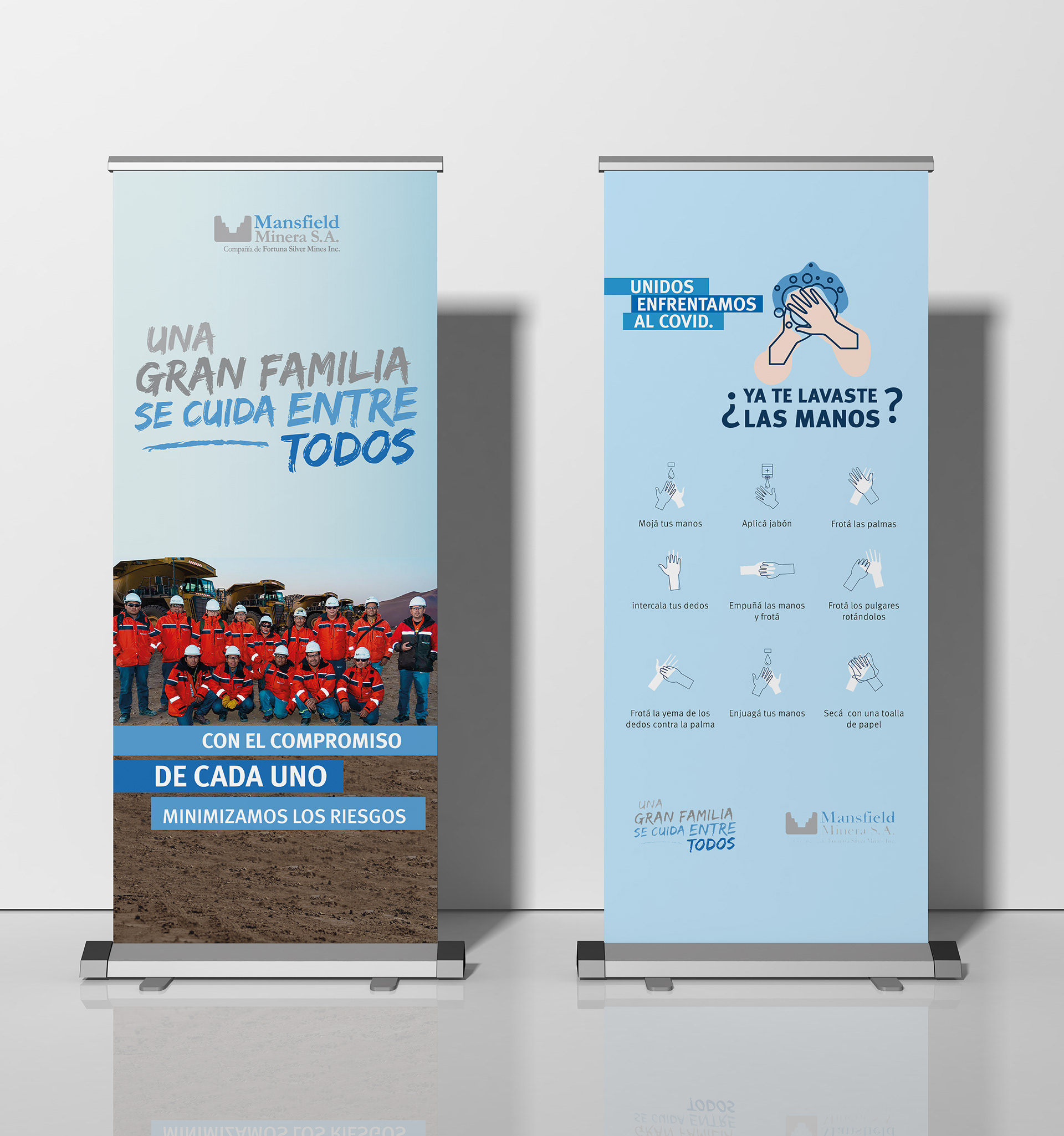 Standing banners