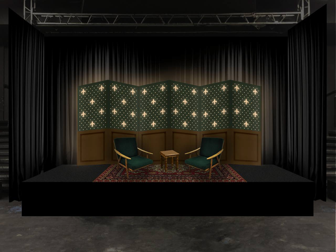 эскиз декорации