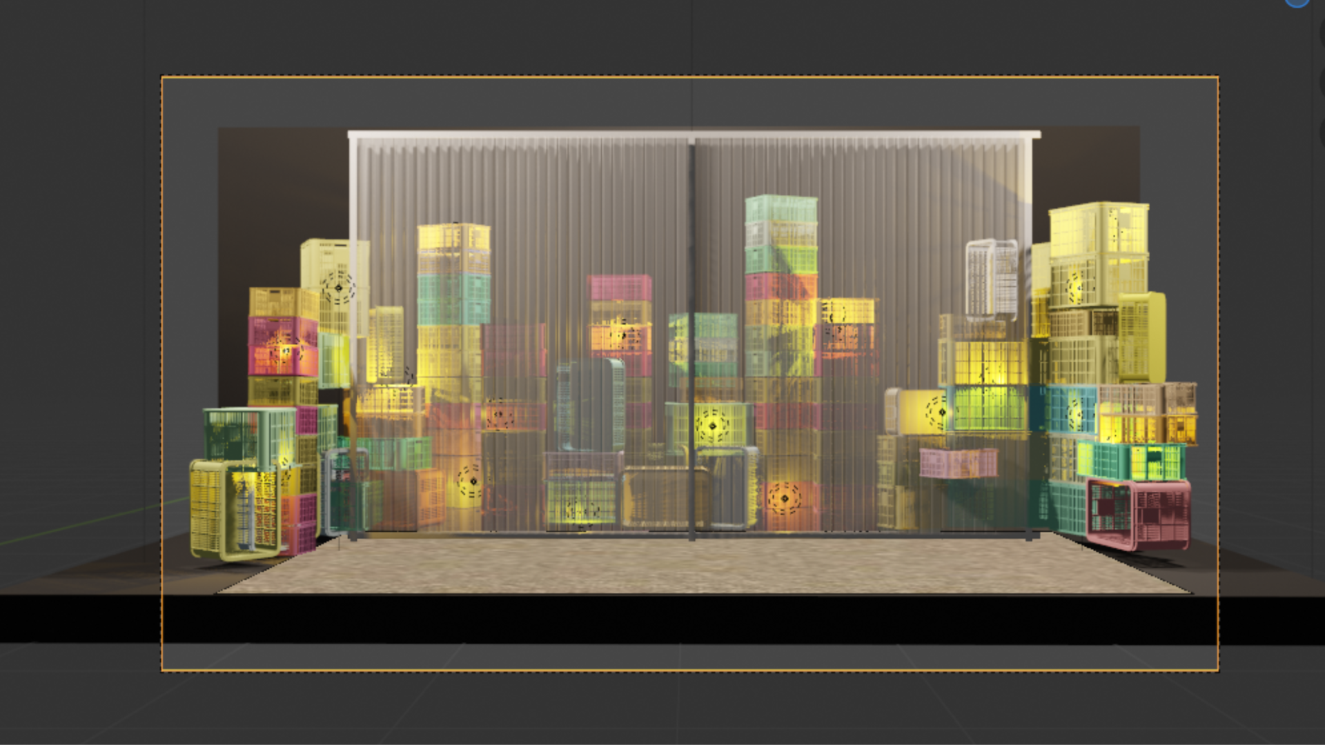 эскиз декорации