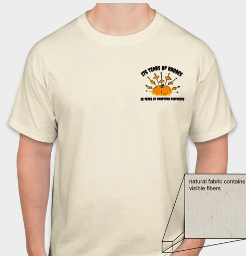 Previous year's t-shirt design (front)