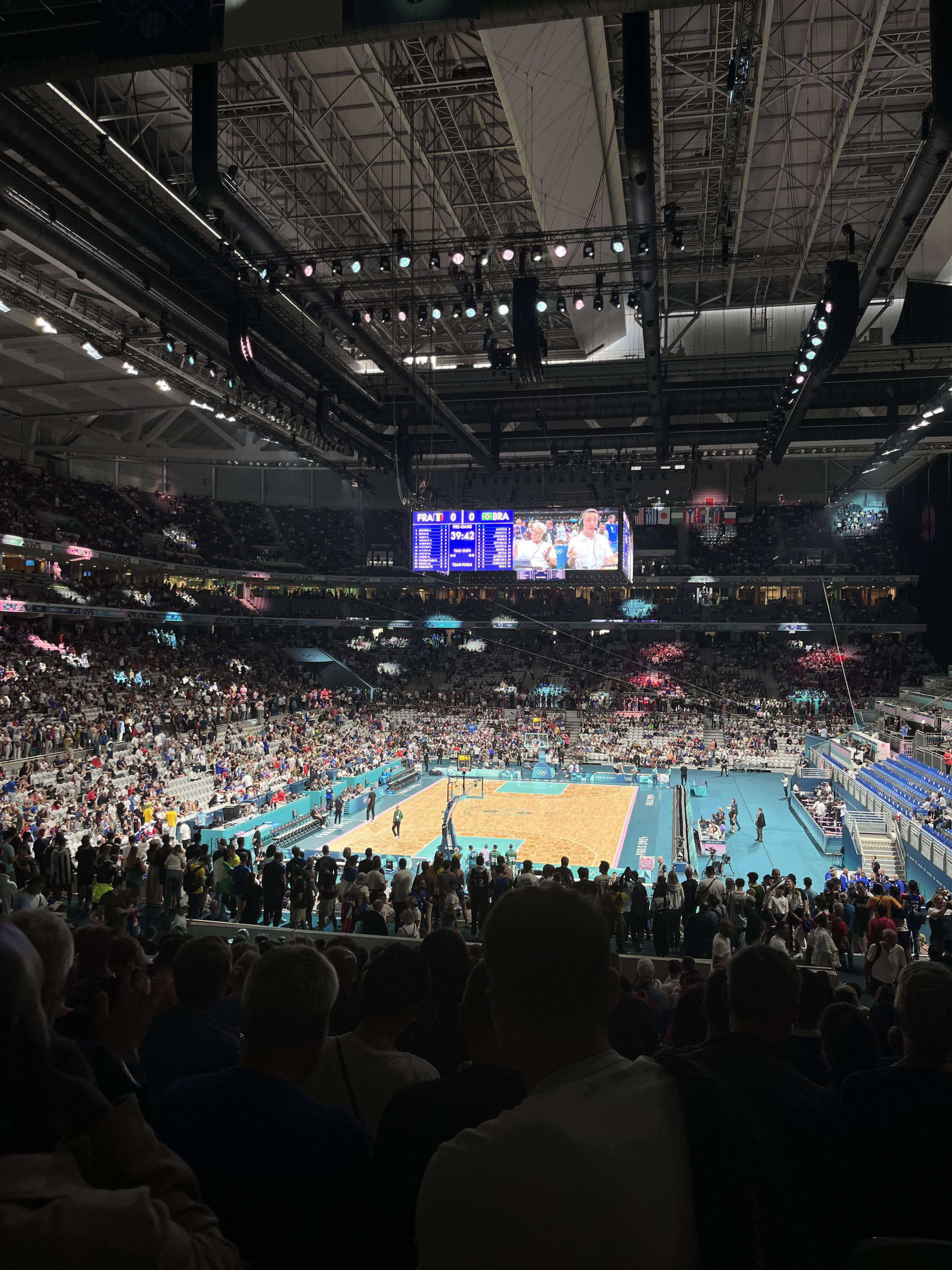 Mon premier match des JO : France-Brésil