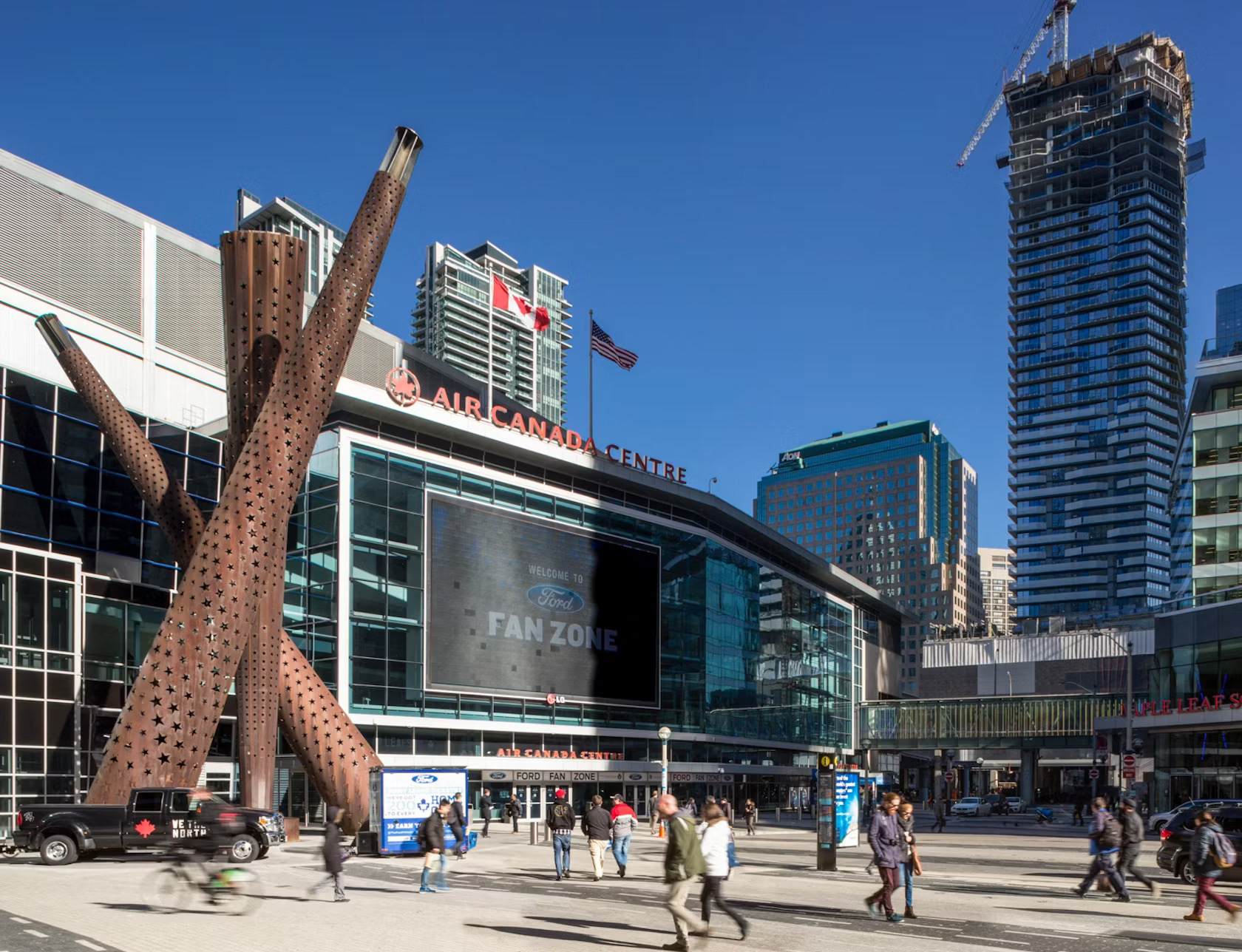 Le Air Canada Centre (désormais Scotiabank Arena)