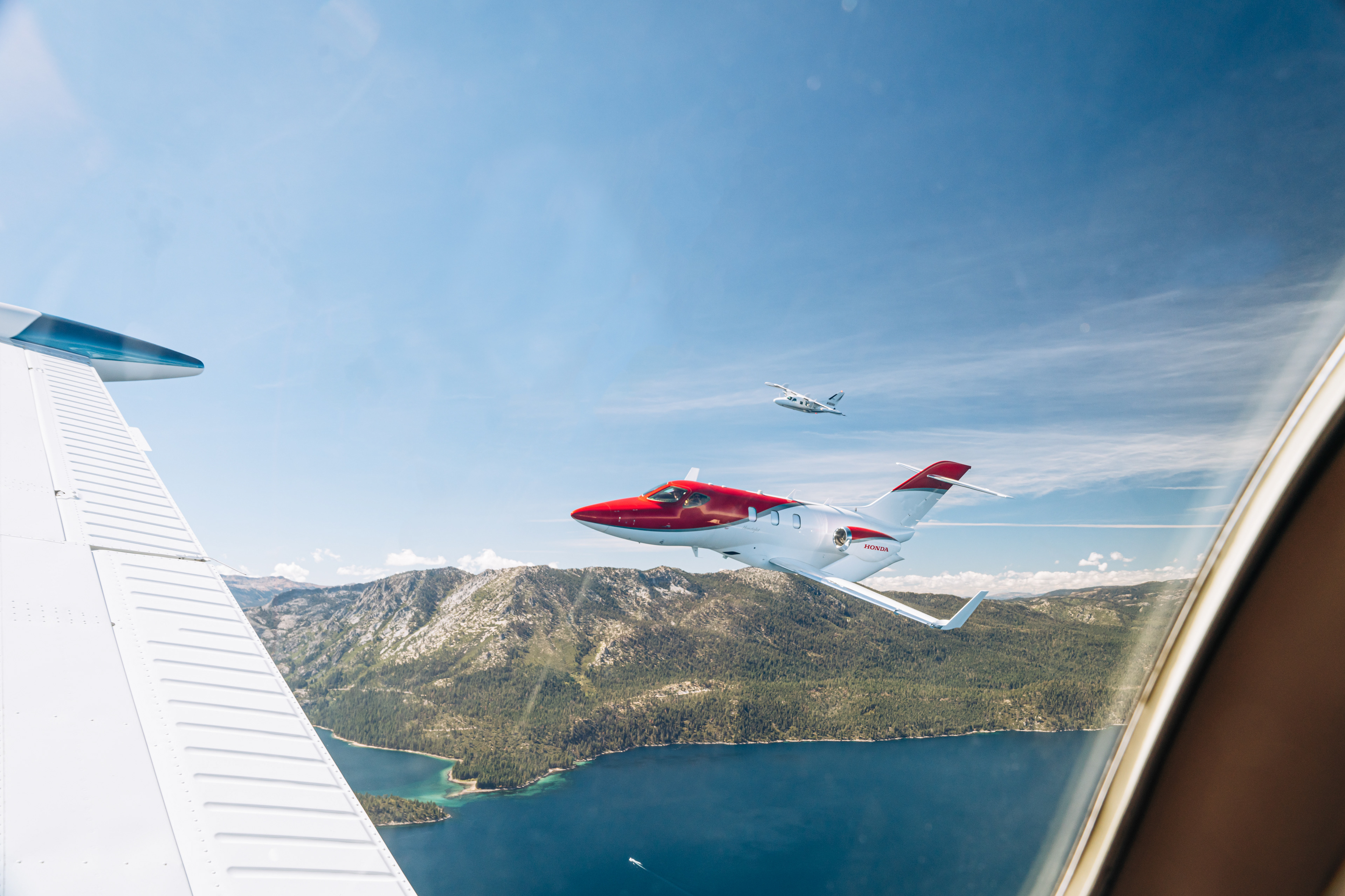 Honda Jet, Bonanza, Mitsubishi MU2 - Lake Tahoe, CA