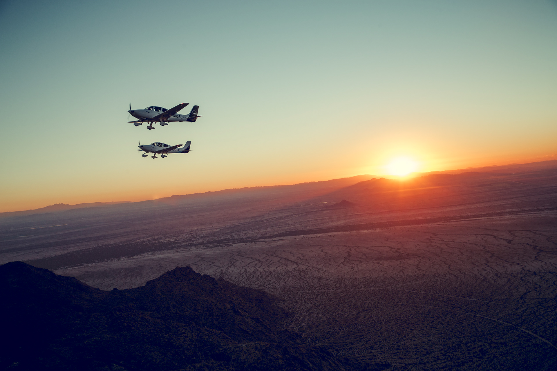 Cirrus SR20 - Arizona Desert, AZ
