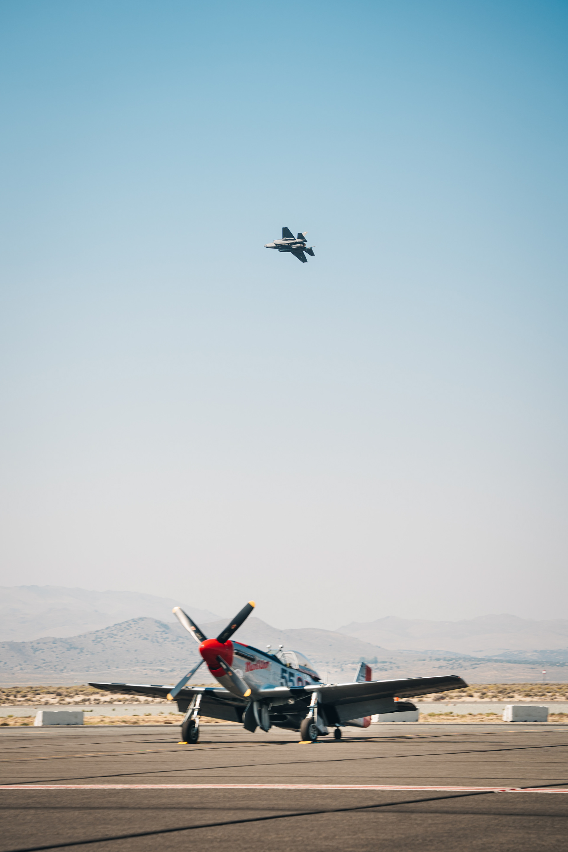 F-35 x P-51 - Reno, NV