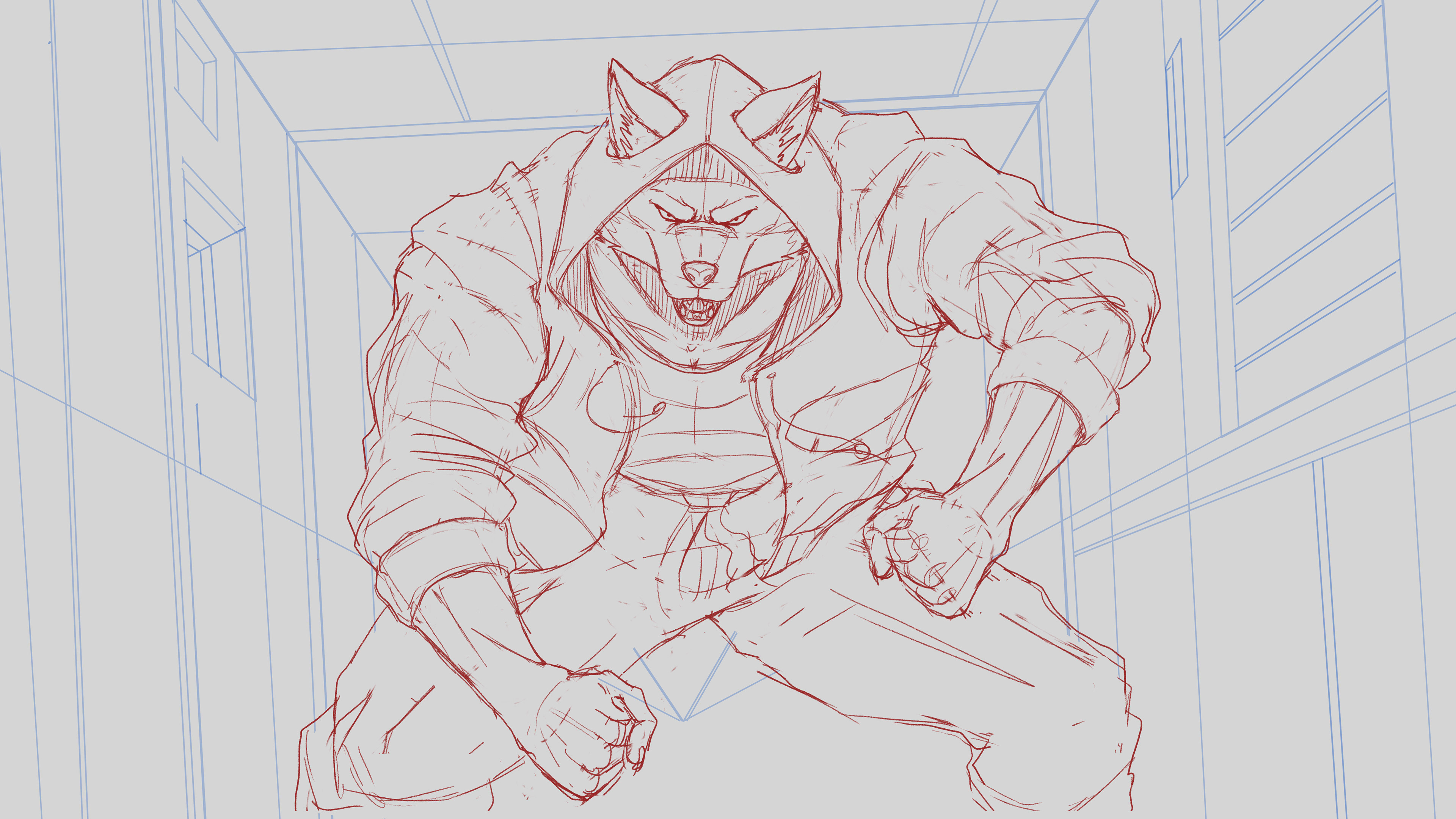Original production sketch