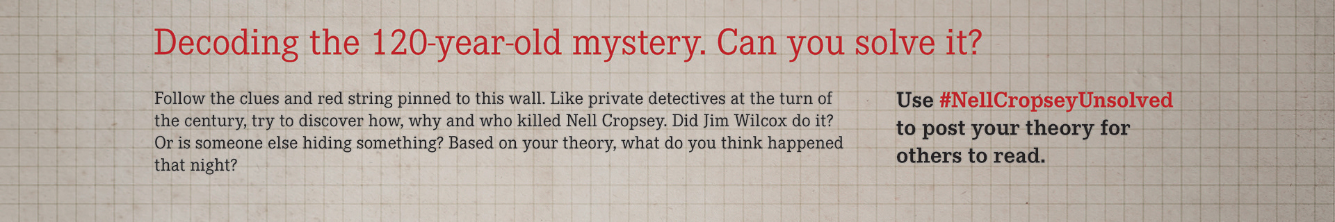 Andrew Nelson Redondo - Nell Cropsey: 120 Years of Mystery