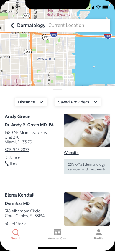 Specialty Search - Dermatology