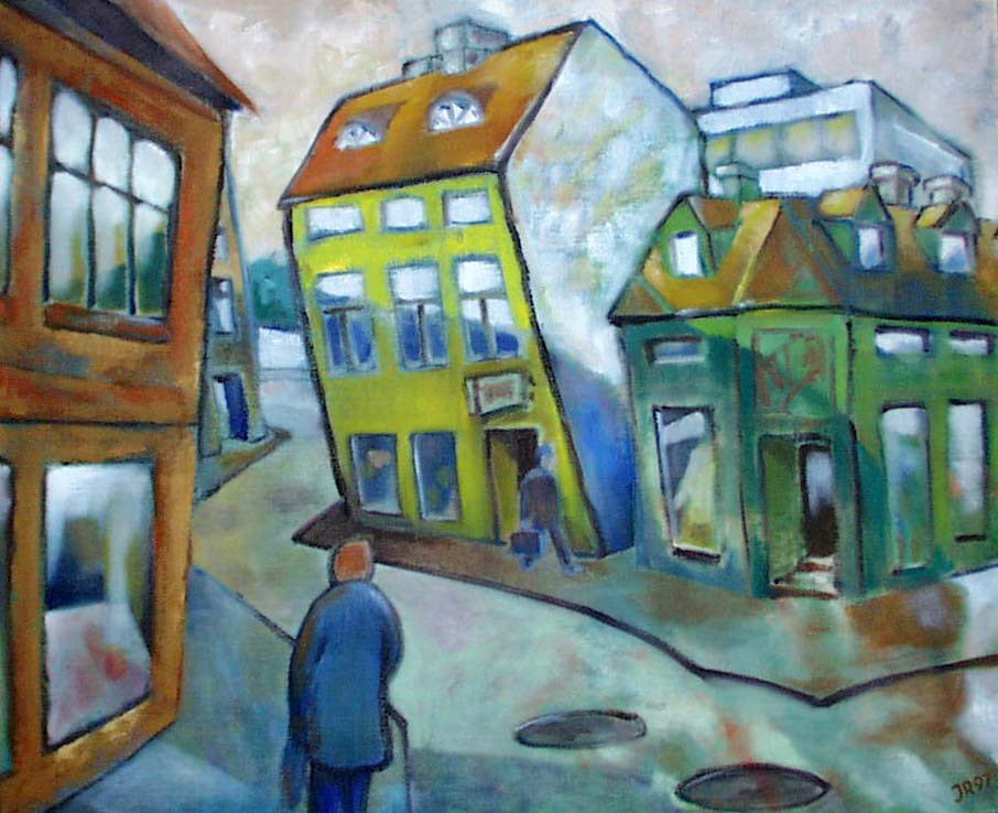 Gult hus. Eier: Gunnar Klingwall