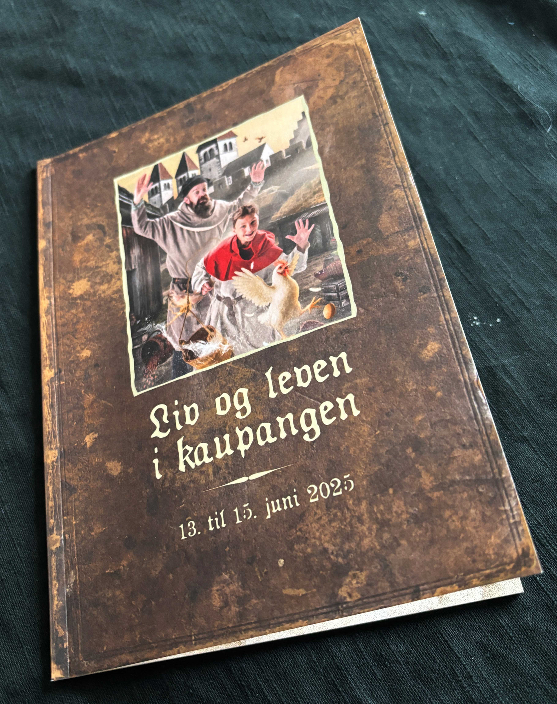 Programhefte til Middelalderfestivalen 2025. Også tilrettelagt for web.