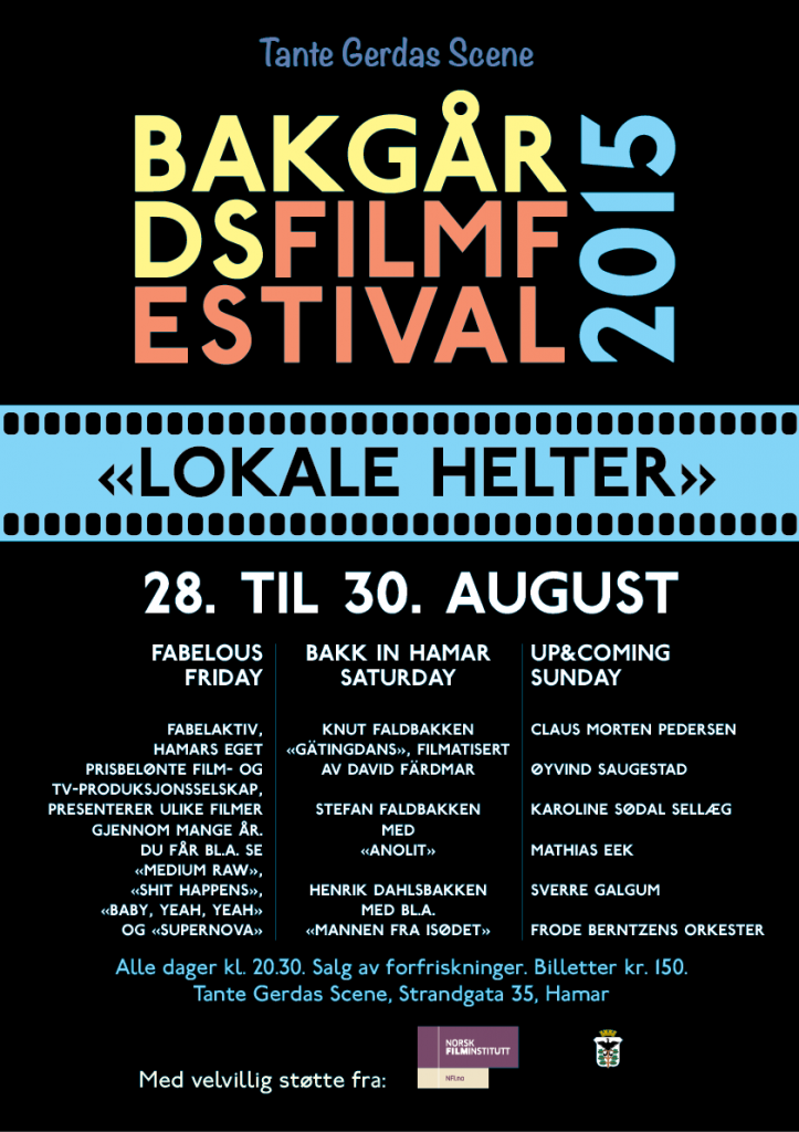 Plakat til filmfestival