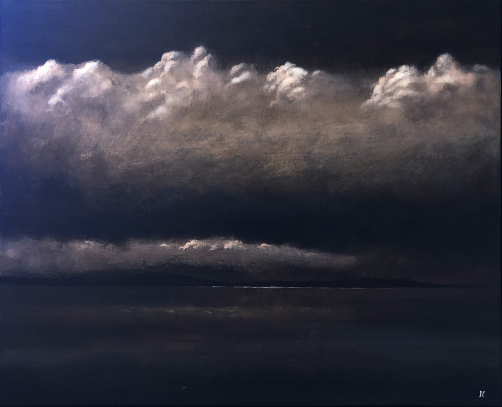 Natt over Mjøsa. Eier: Marianne Stepperud