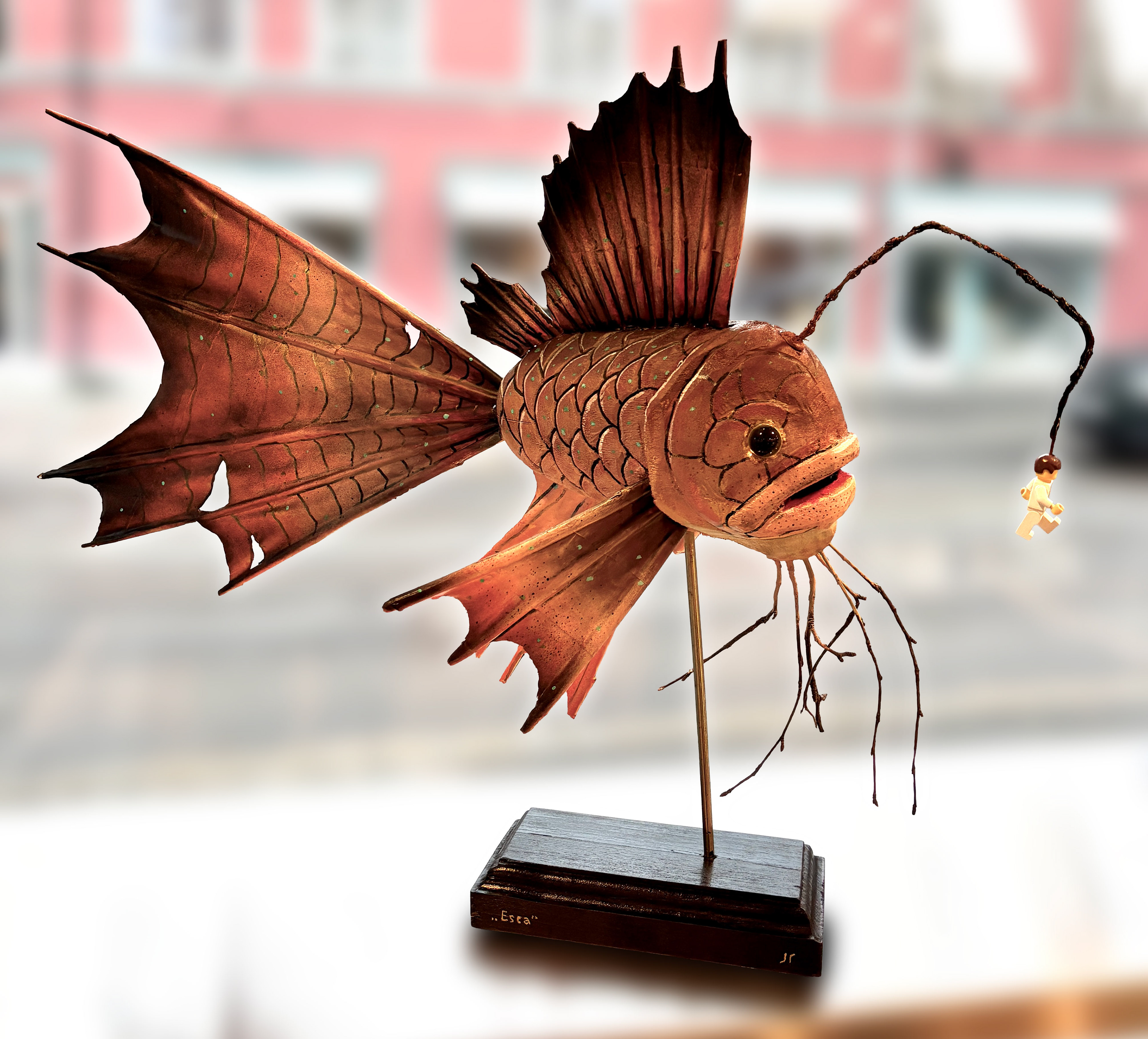 Esca. Skulptur. Eier: Fredrik Orre Haaland