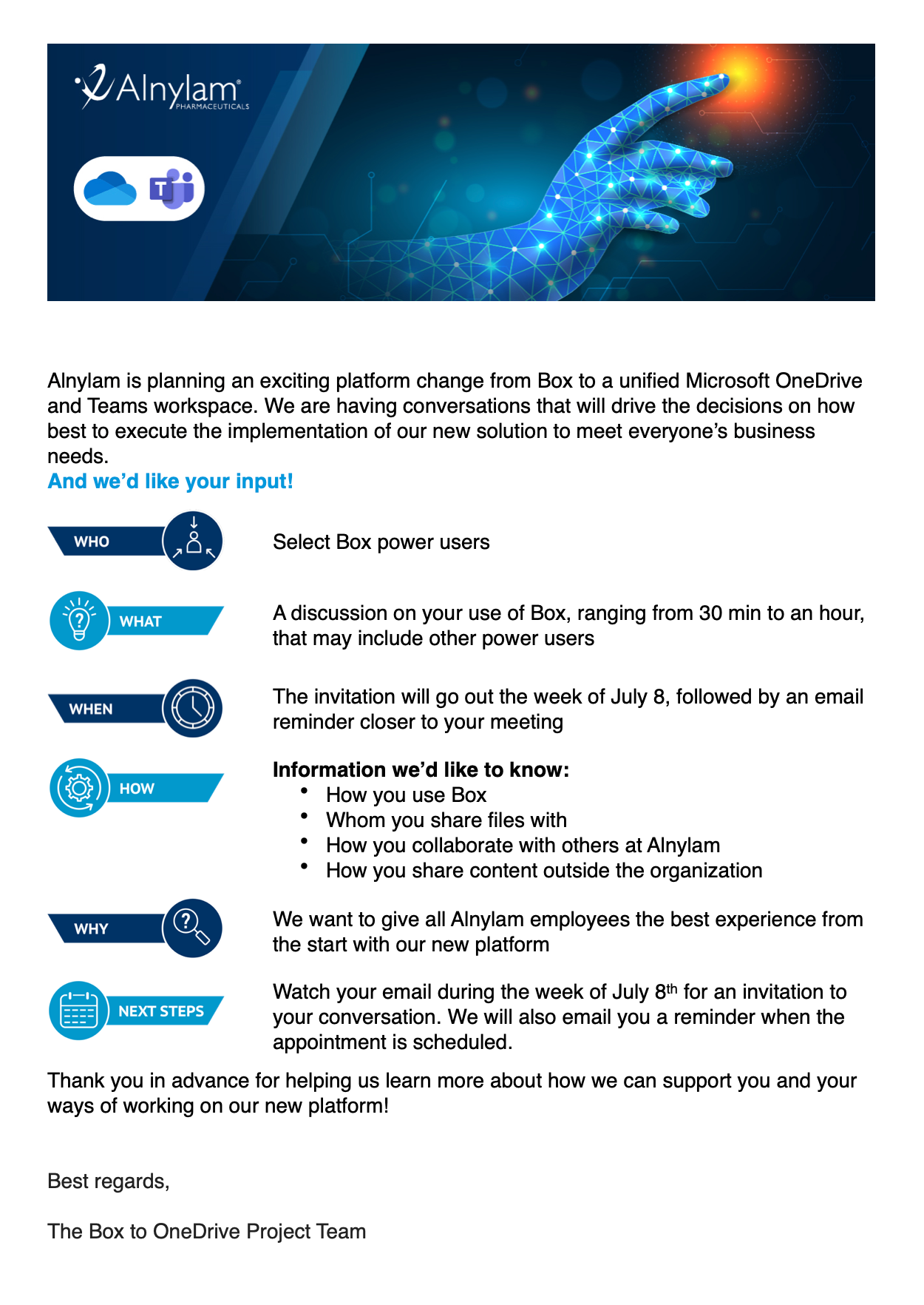 Pharma Email Blast Design