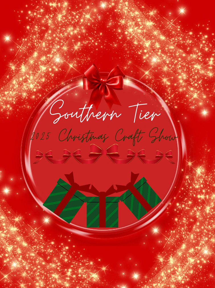 I designed this holiday graphic by centering the composition around a bold ornament motif, layering festive lighting effects and gift elements, and refining the typography and color palette to capture the warm, celebratory energy of a Christmas craft show. 