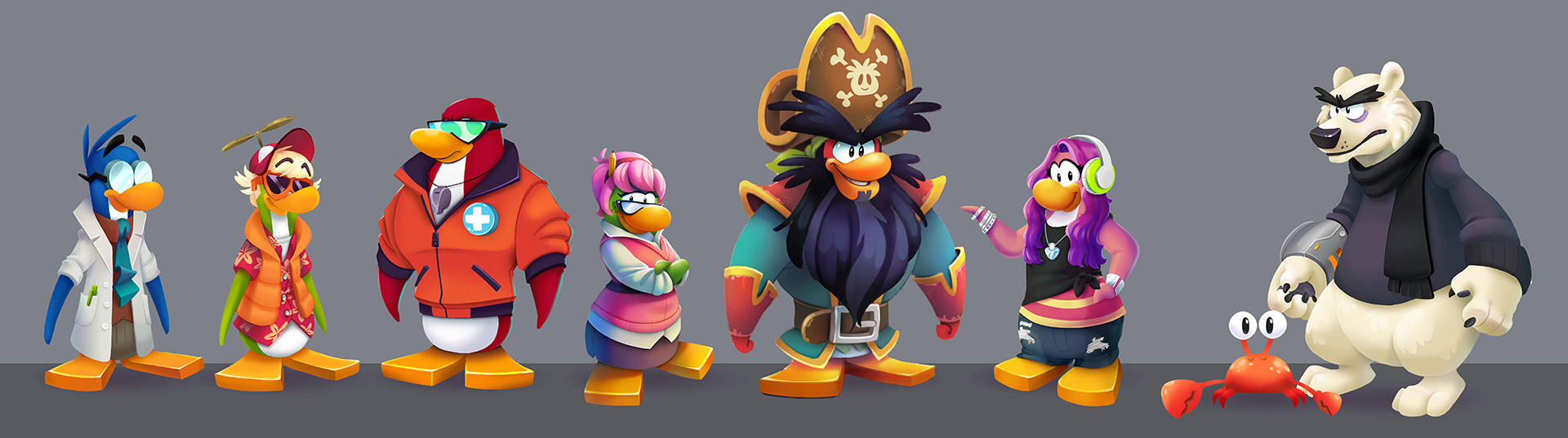 ArtStation - Club Penguin Island: Items & Icons, Amanda K.