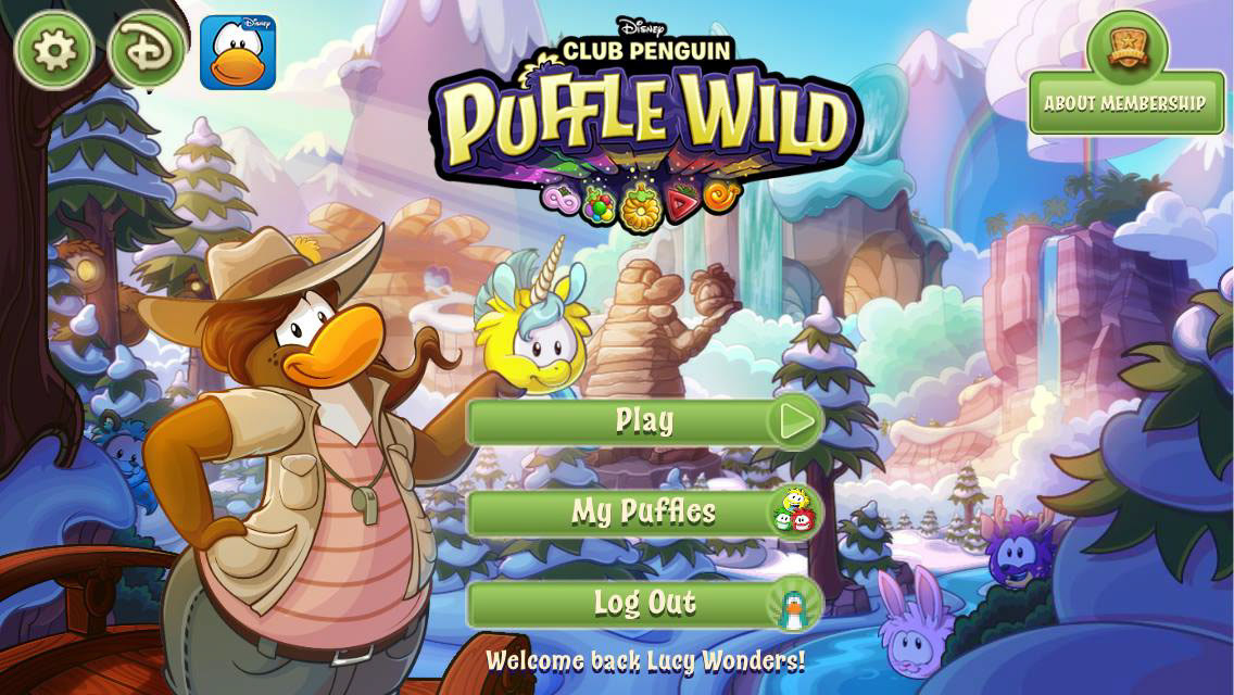 Club Penguin Mini-games - w/salad