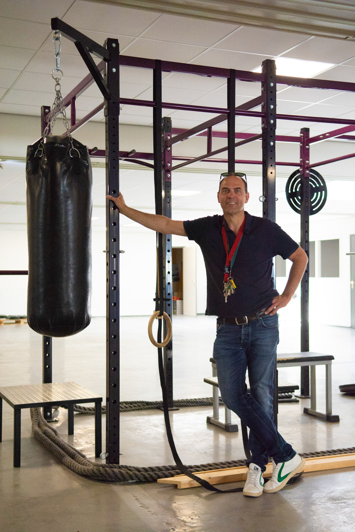 Mathieu is van mening dat de sportschool die in zijn pand is gevestigd zeker corona-proof kan worden gemaakt
