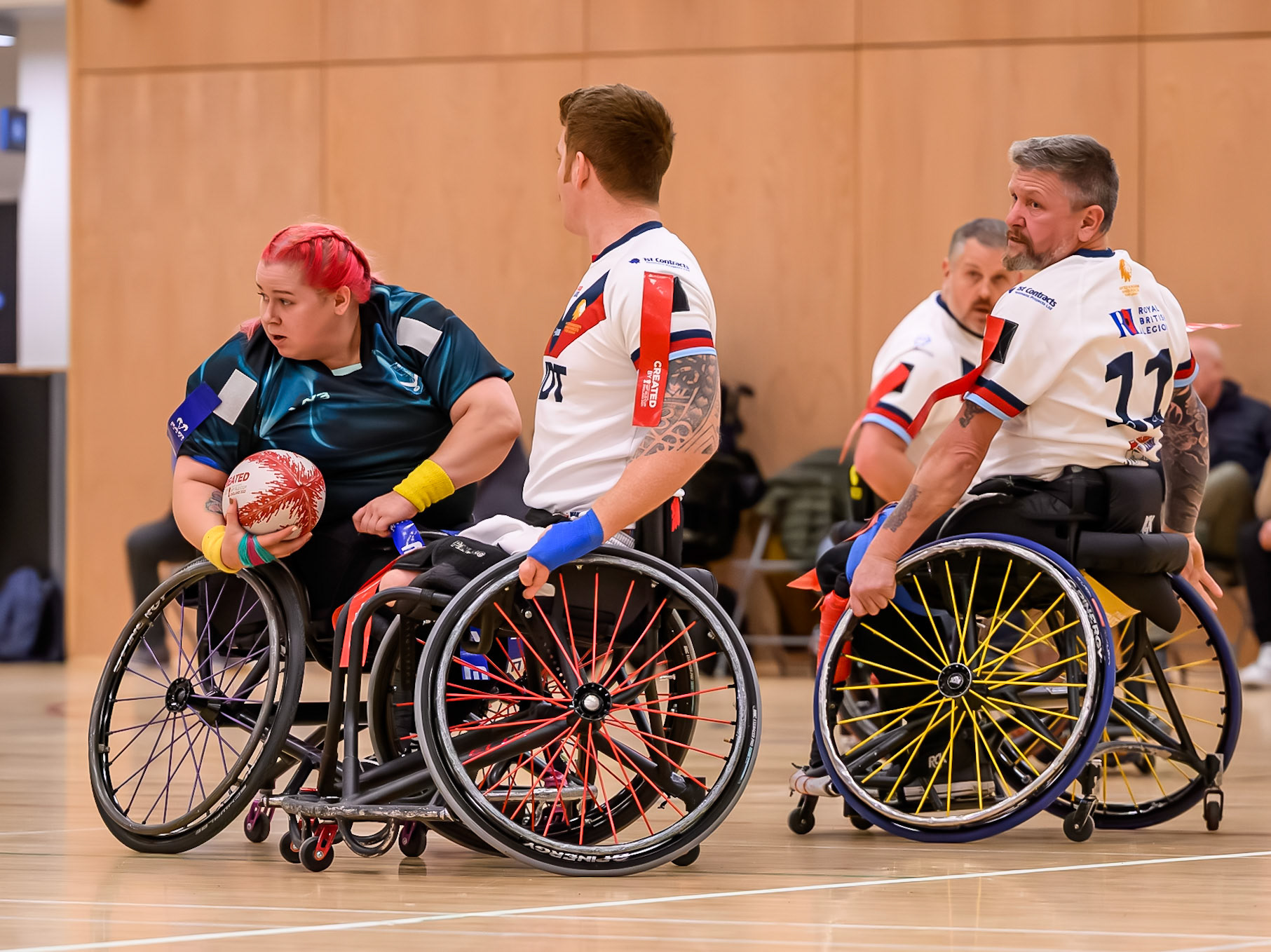 Wales Wheelchair RL v UK Armed Forces Wheelchair RL