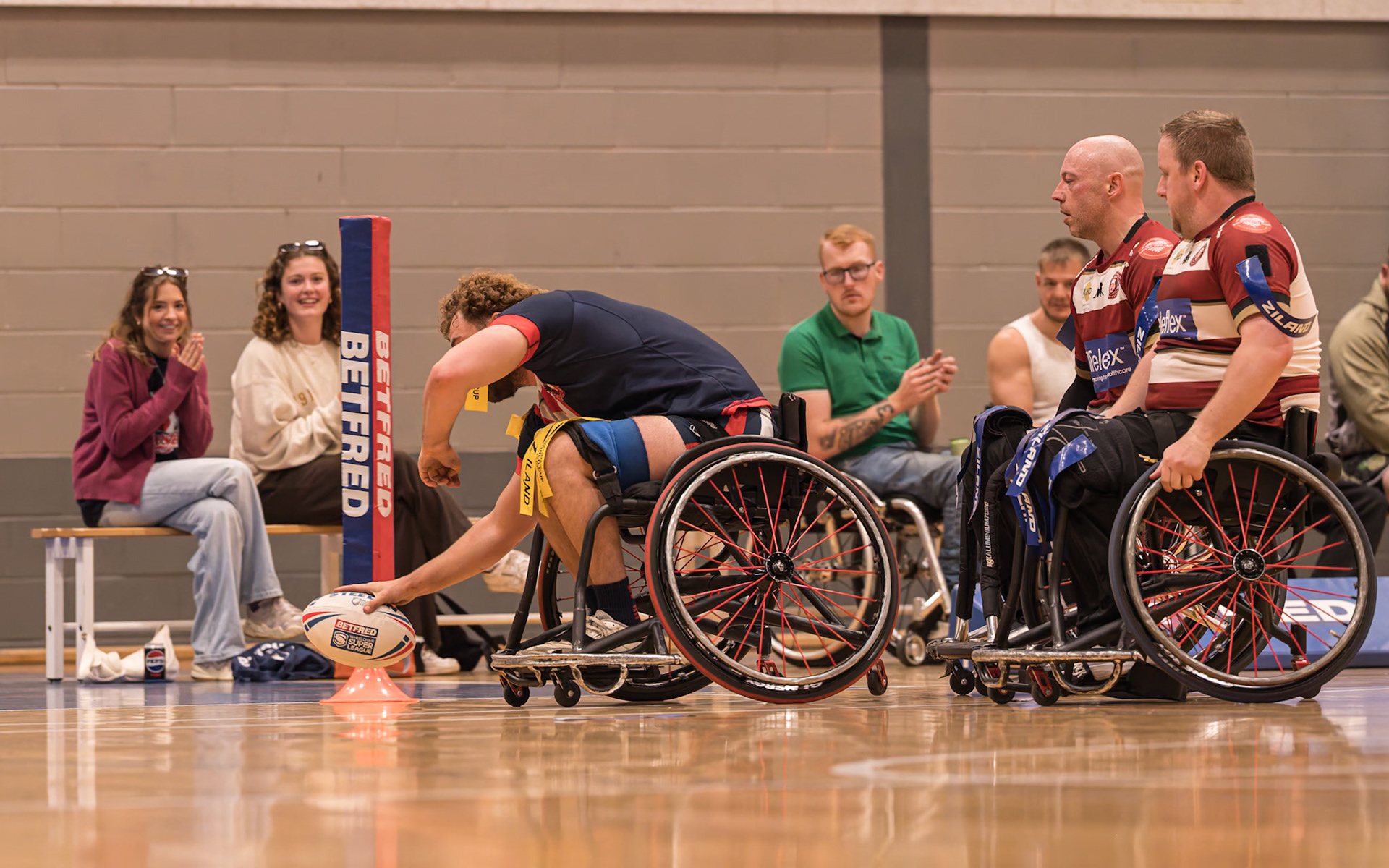 Wheelchair rugbyleague try time for London Roosters Top 20